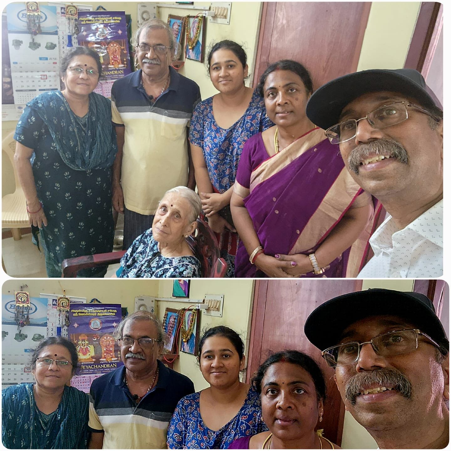 Pal and his wife Radha visited TKS and family on June/13/2025.