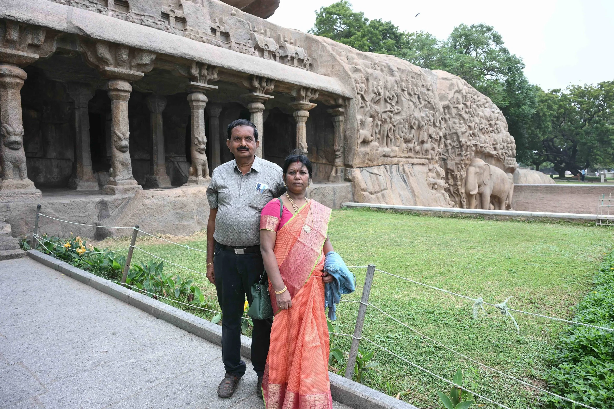 Beautiful couple in a beautiful scenery.