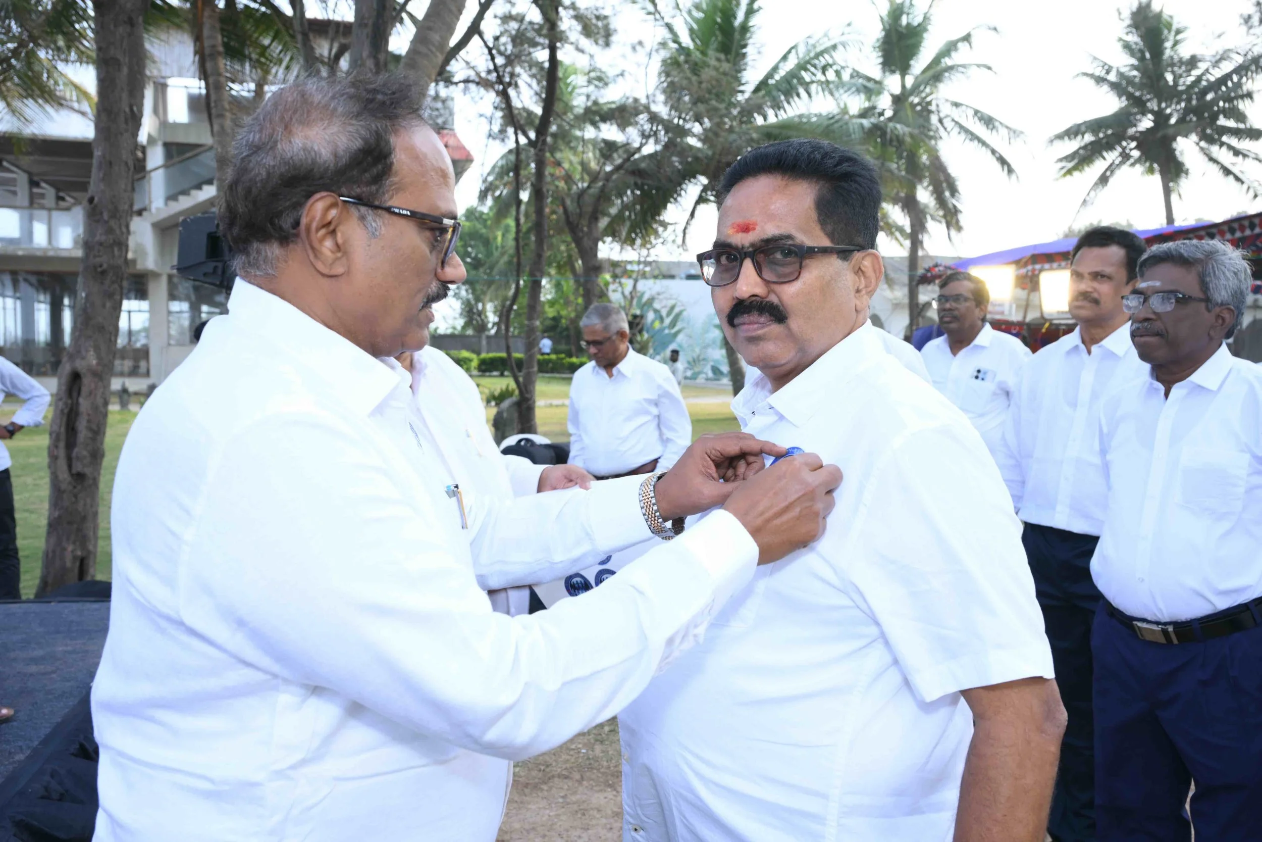 Heart touching moment.