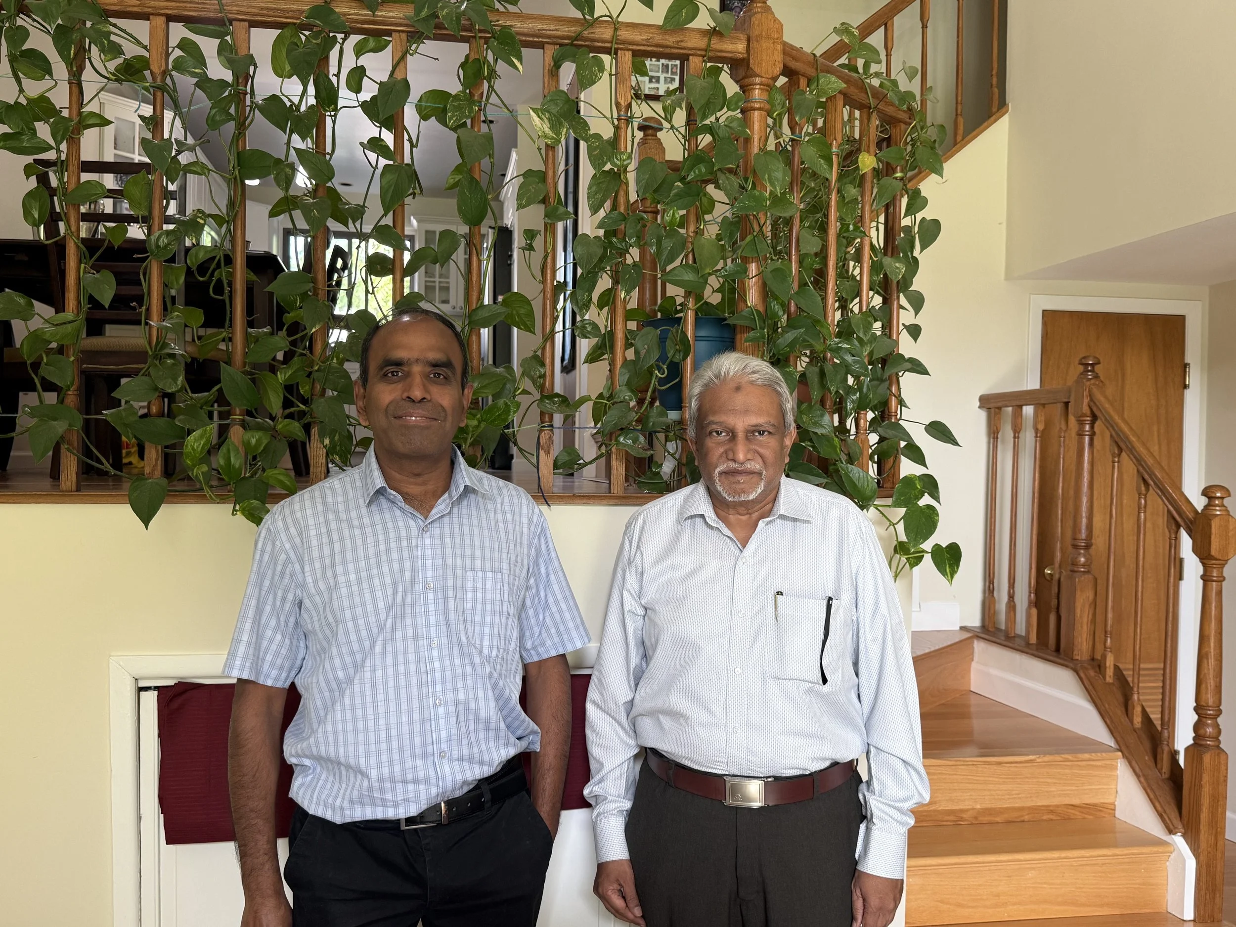 Azzez at Senthil's home on Sep/27/2025.
