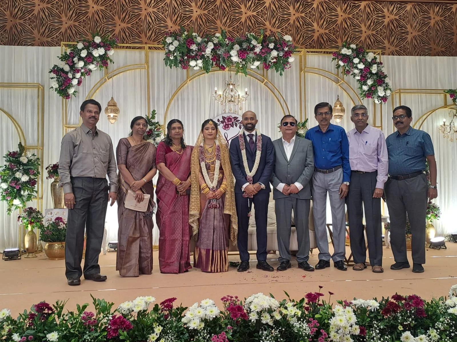 At Shajahan's son Tariq's wedding on Dec/21/2025.