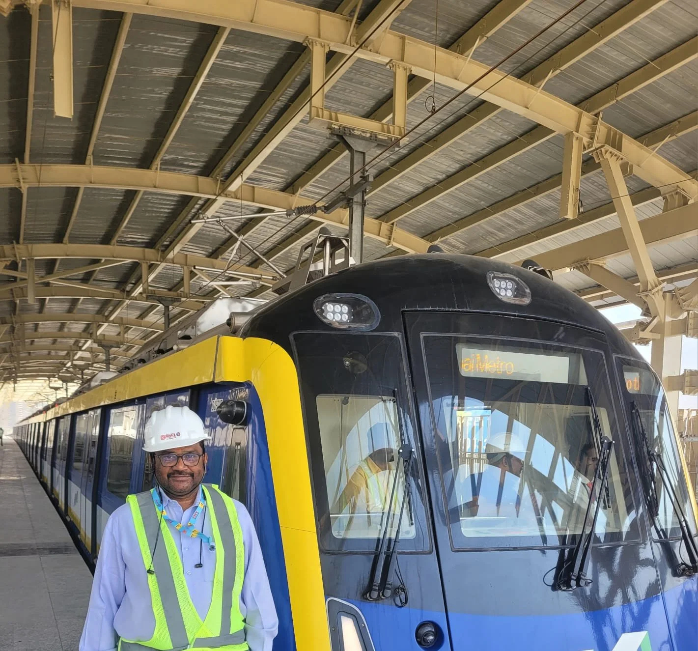 Amuthan's impactful work at Mumbai Metro on Jan/13/2026.