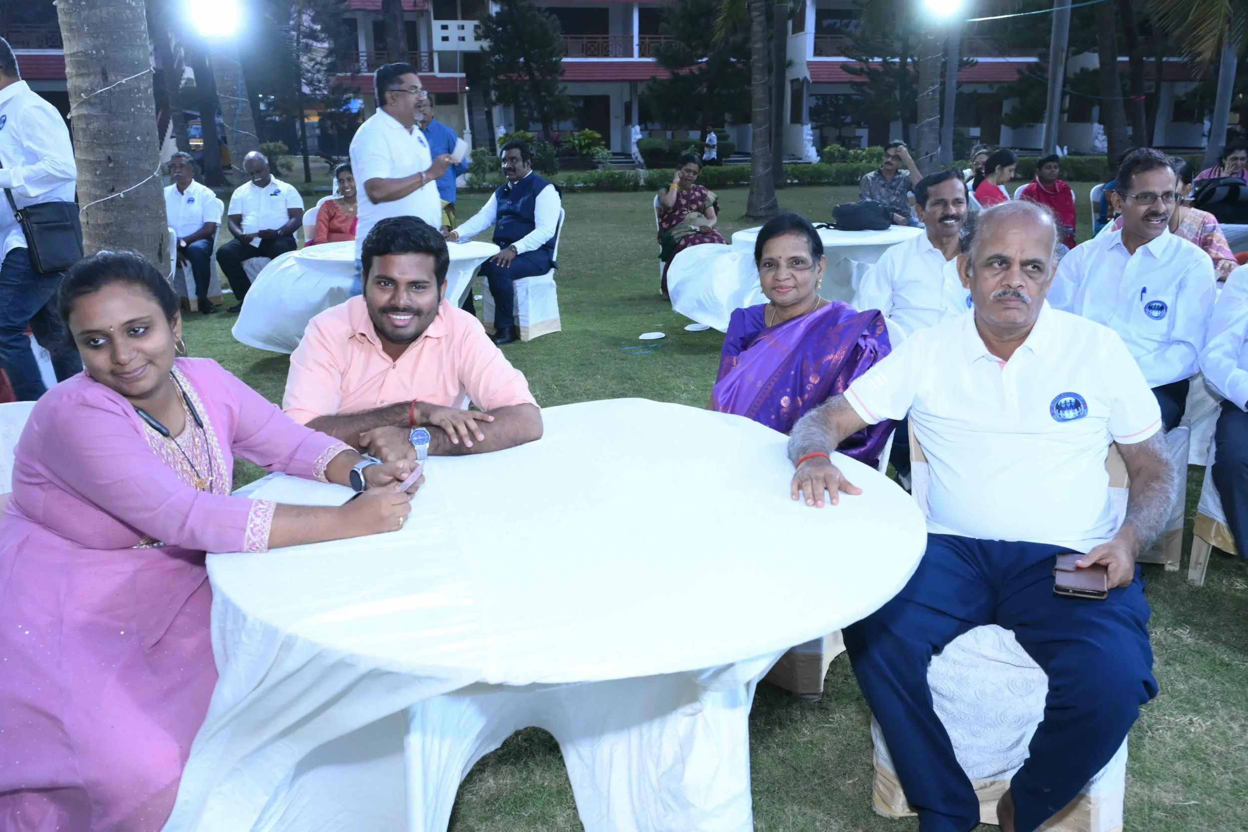 Kasi is comfortable with his wife Krishnaveni, daughter Gayathiri and son Kathir Jai Lakshman.