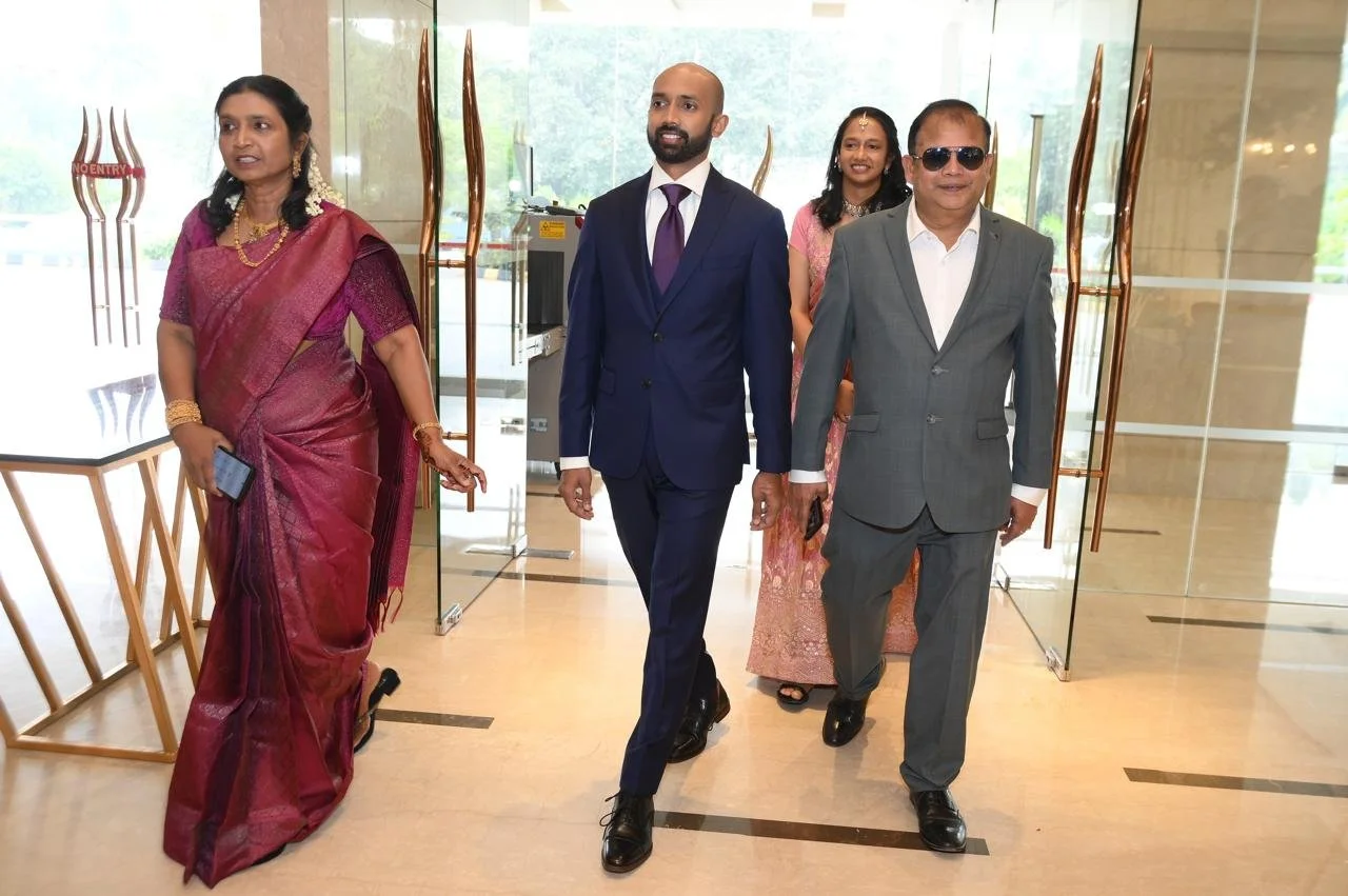 At Shajahan's son Tariq's wedding on Dec/21/2025.