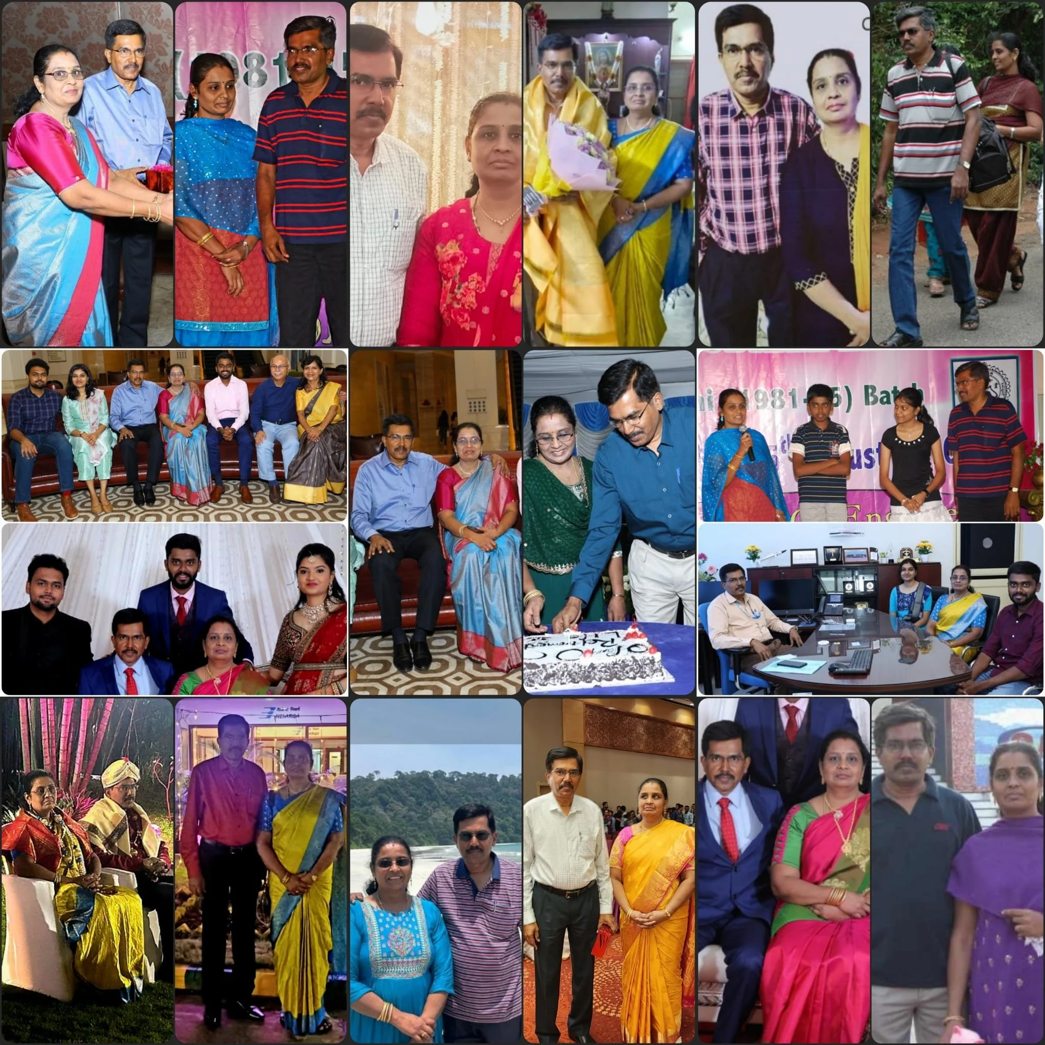 Pal's collage for Pedro + Celena's 32nd wedding anniversary on Dec/30/2025.