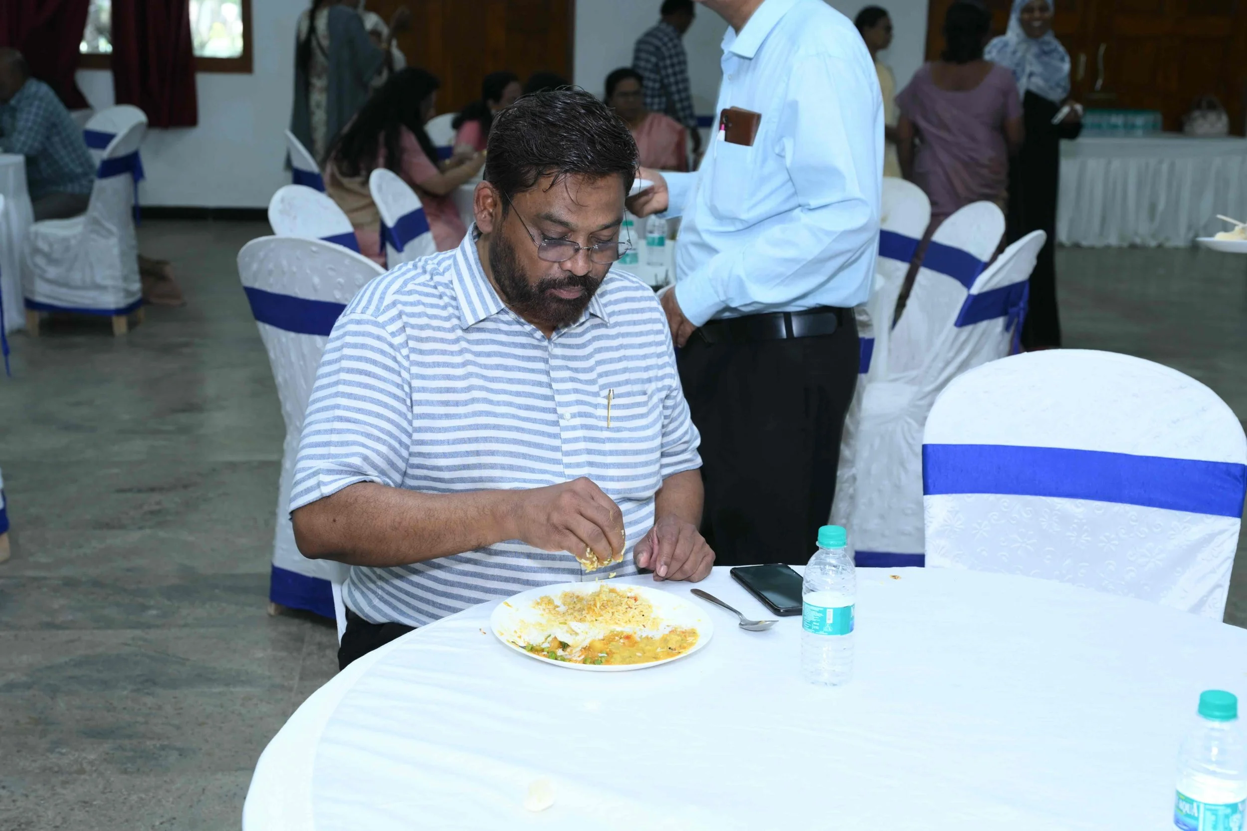 A.J is left tasting it alone.