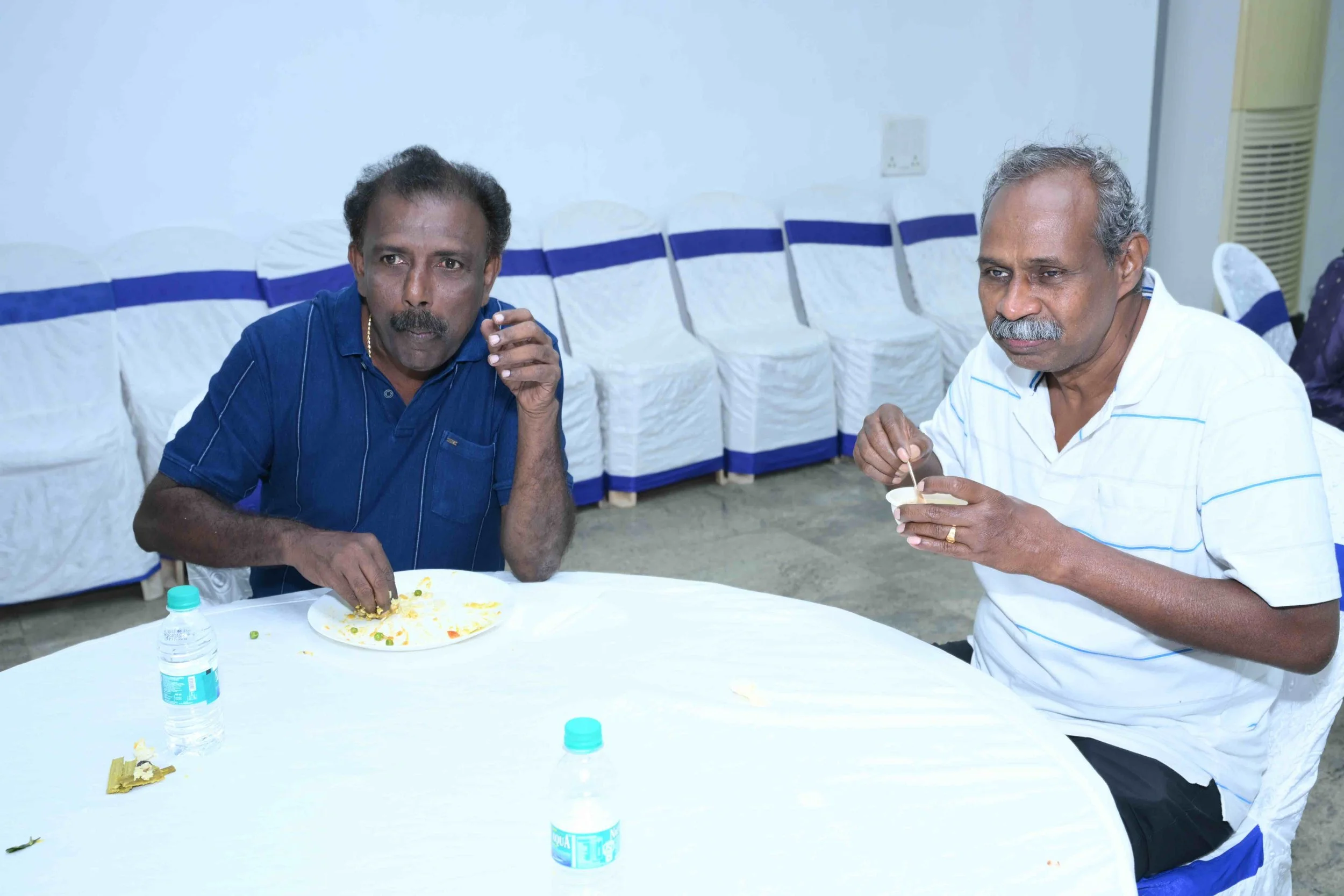 Serious players planning something.