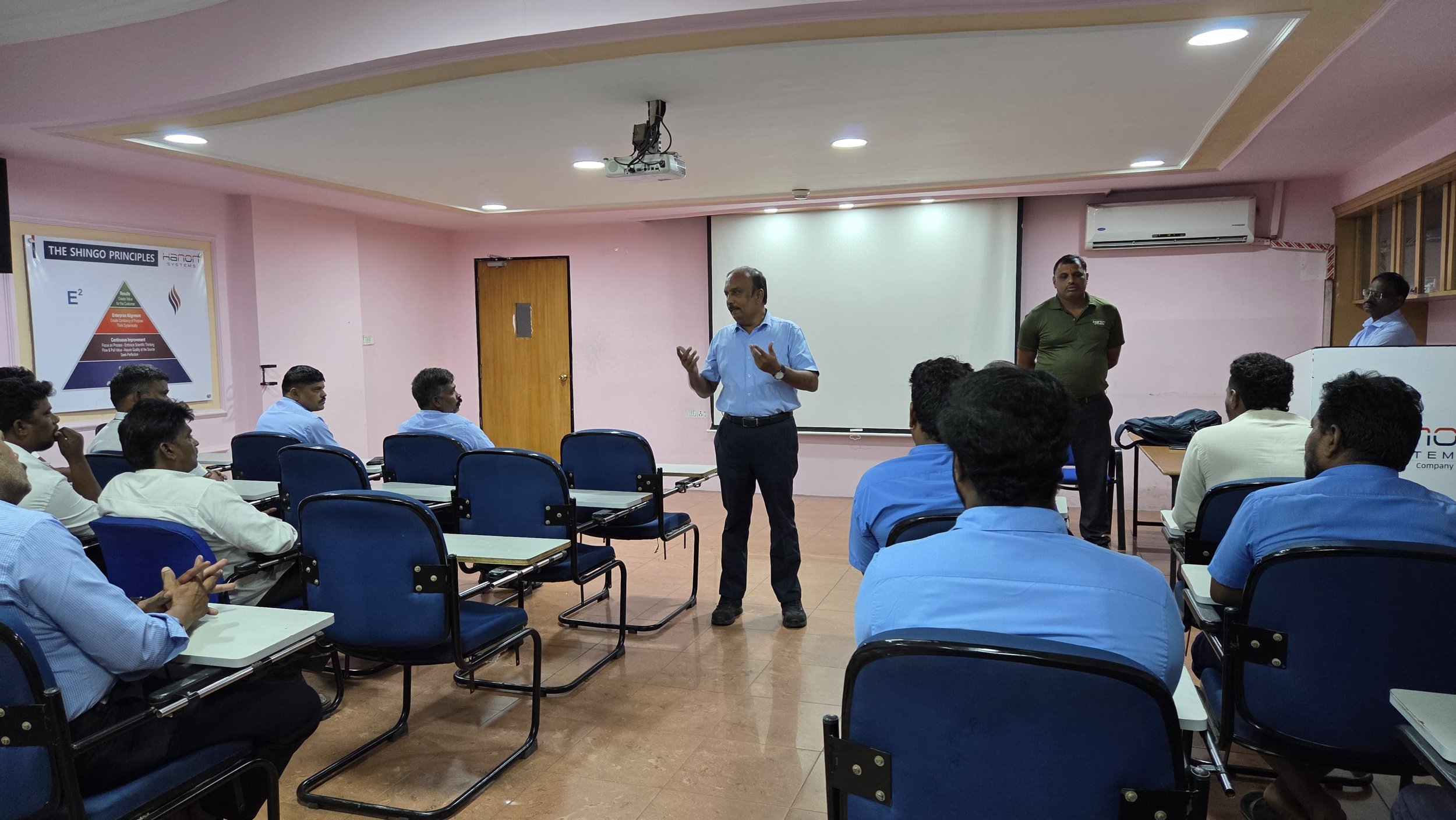 S.Ravichandran teaching a safety class on June/16/2025.