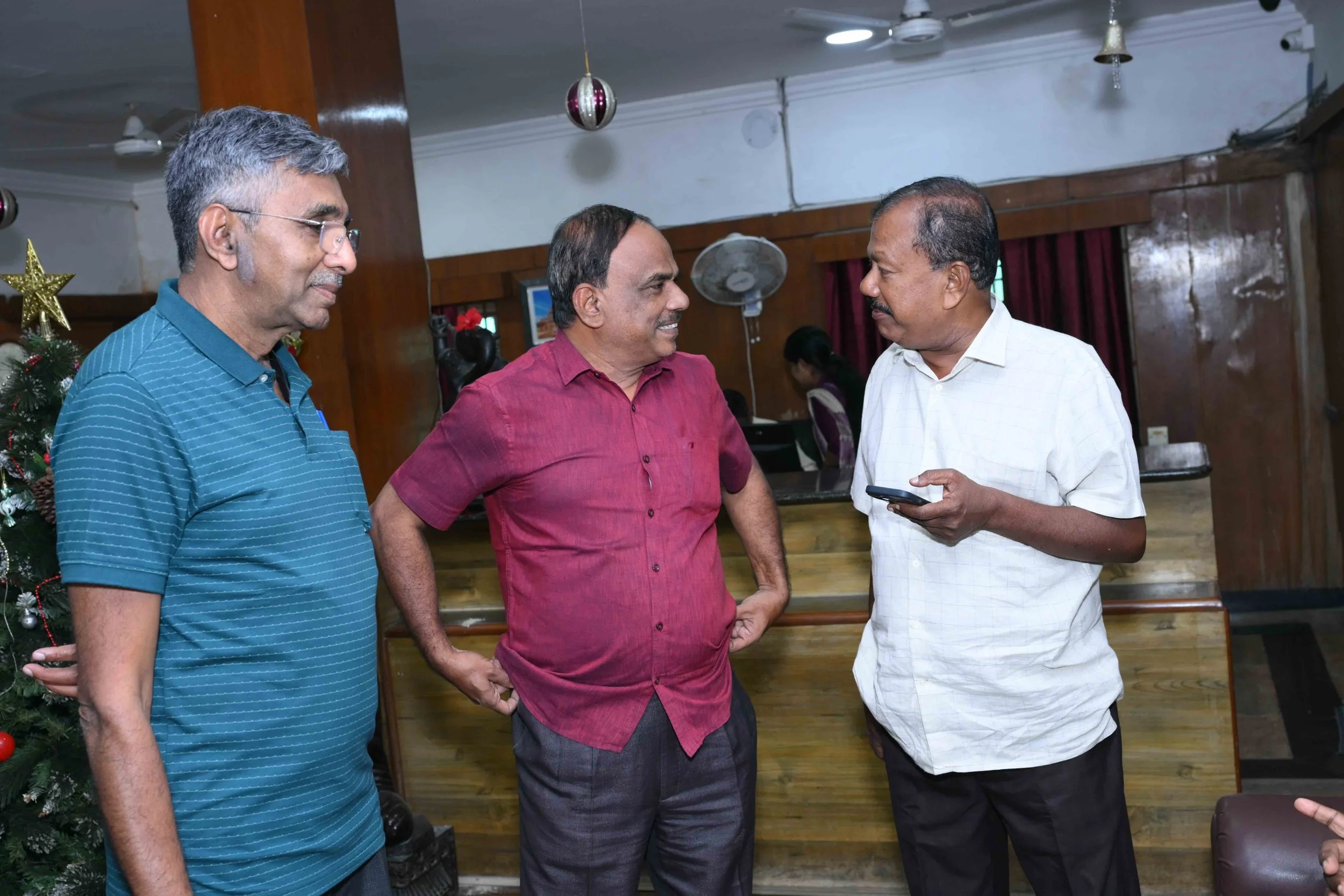 Lekshmanan is always there to give a tip.