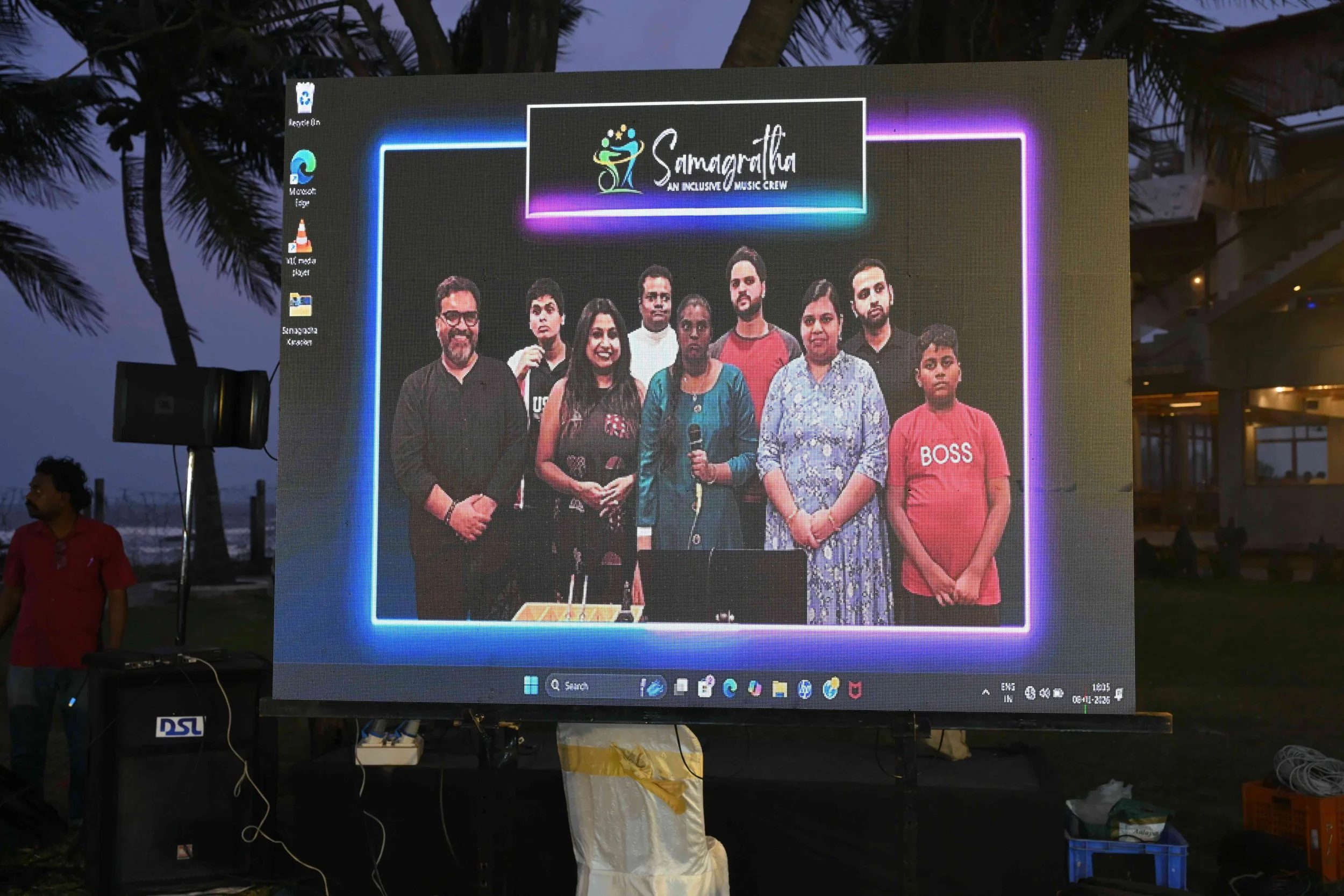 Samagratha music team.