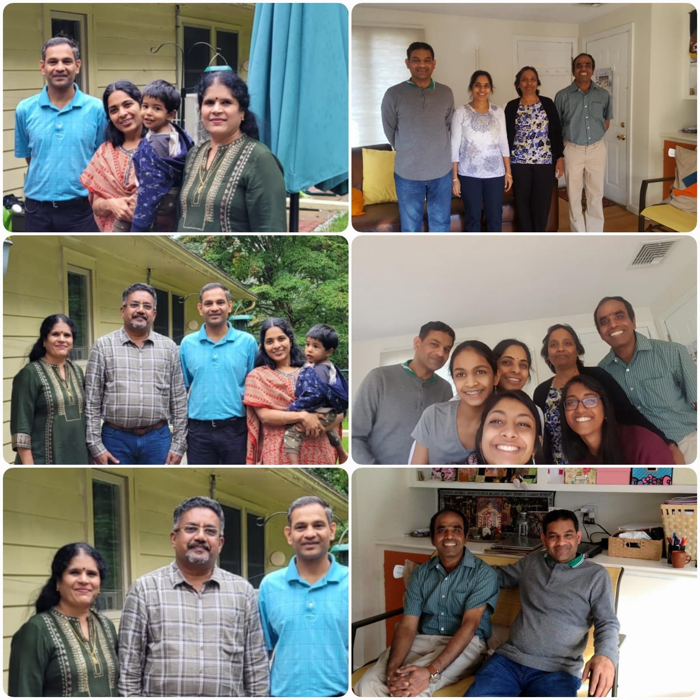 Pal's collage for V.Dharmaraj + Sudha's 31st wedding anniversary on June/13/2025.