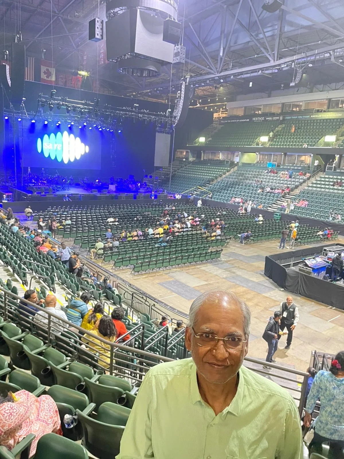 Vaithee at an Ilayaraja concert in Everett, WA on Aug/21/2026.