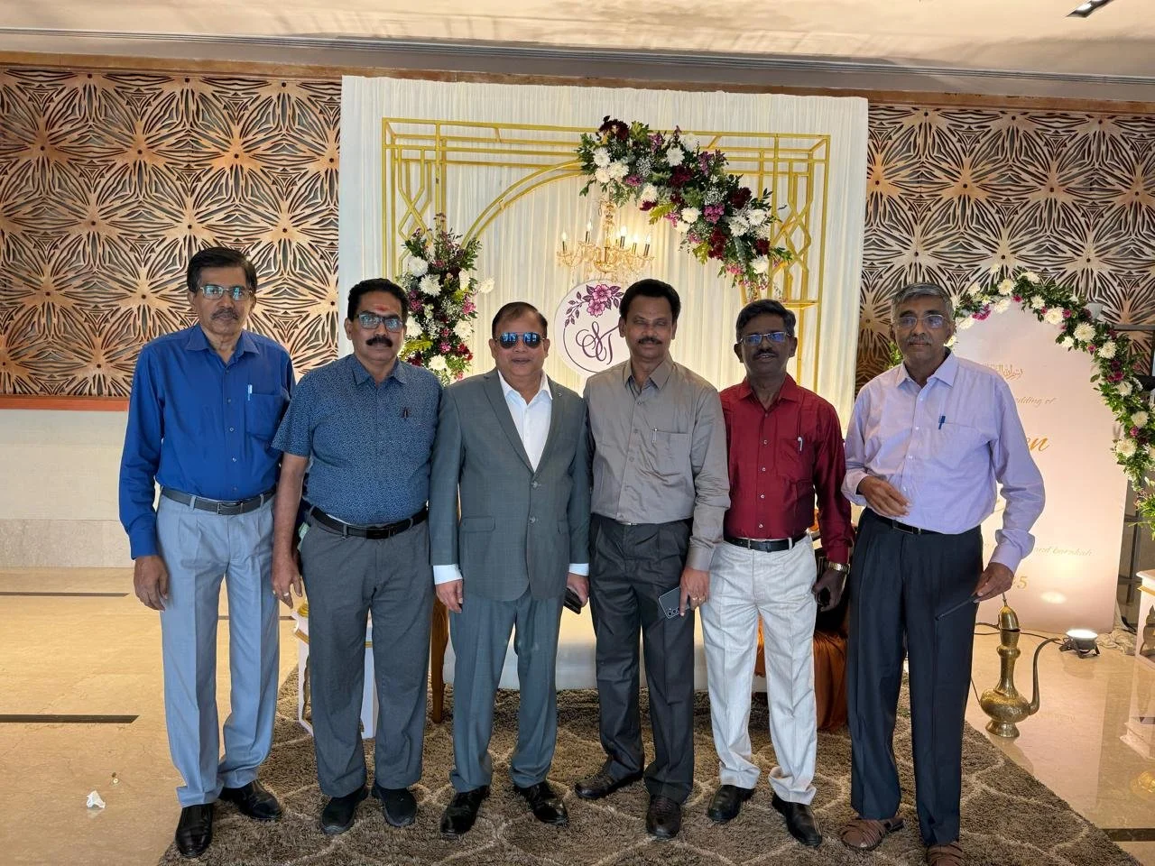 At Shajahan's son Tariq's wedding on Dec/21/2025.