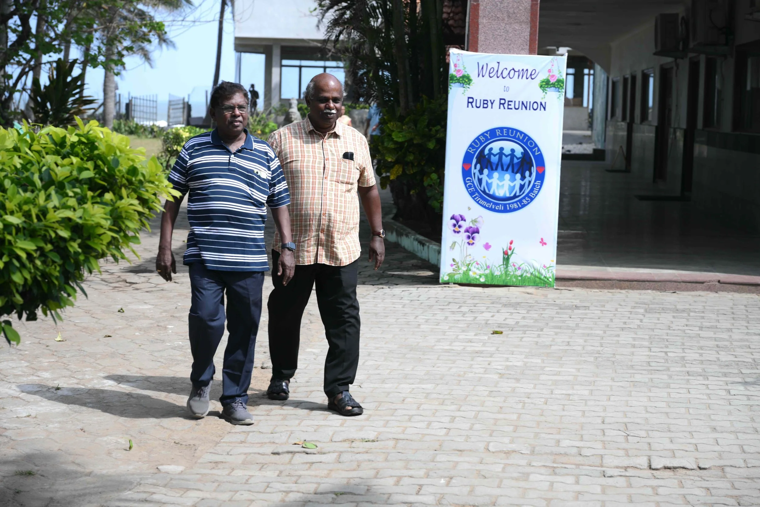 They went to compare the beach here with their beach in the tip of India.