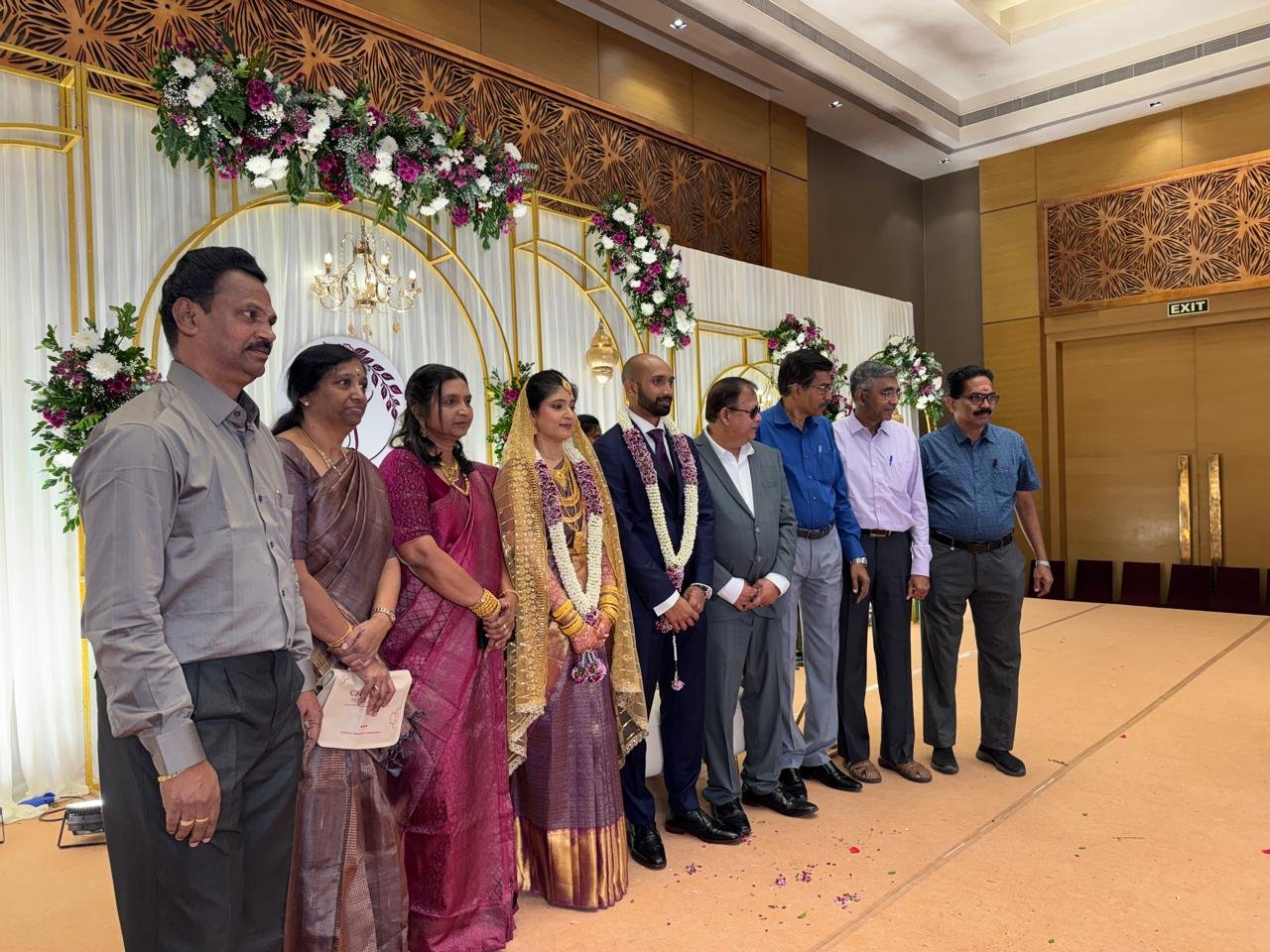 At Shajahan's son Tariq's wedding on Dec/21/2025.