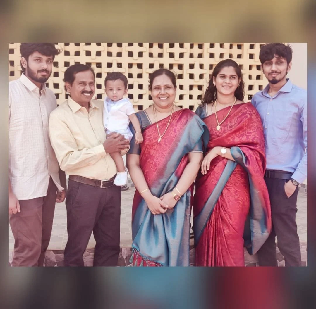 P.Dharmaraj shared his family picture on his wedding anniversary on Sep/06/2025.