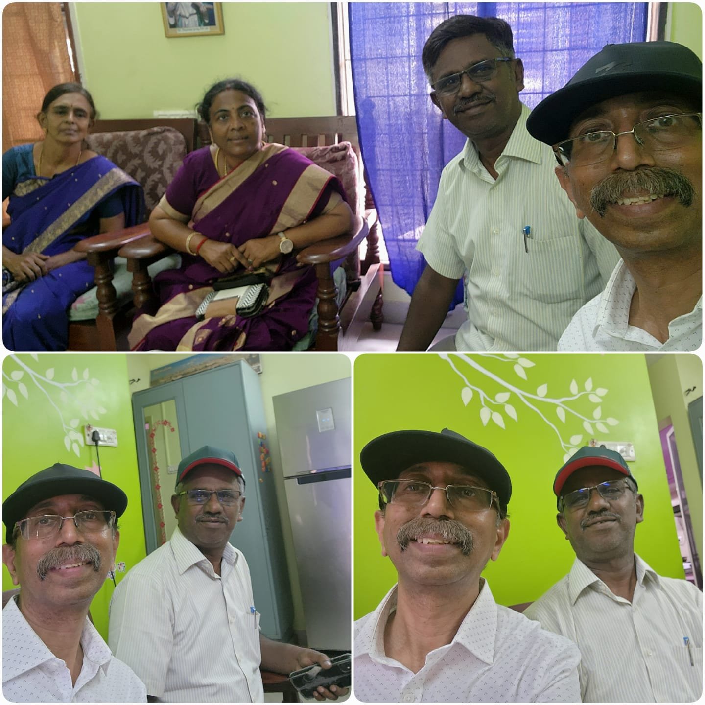 Pal and his wife Radha visited Charles and family on June/13/2025.