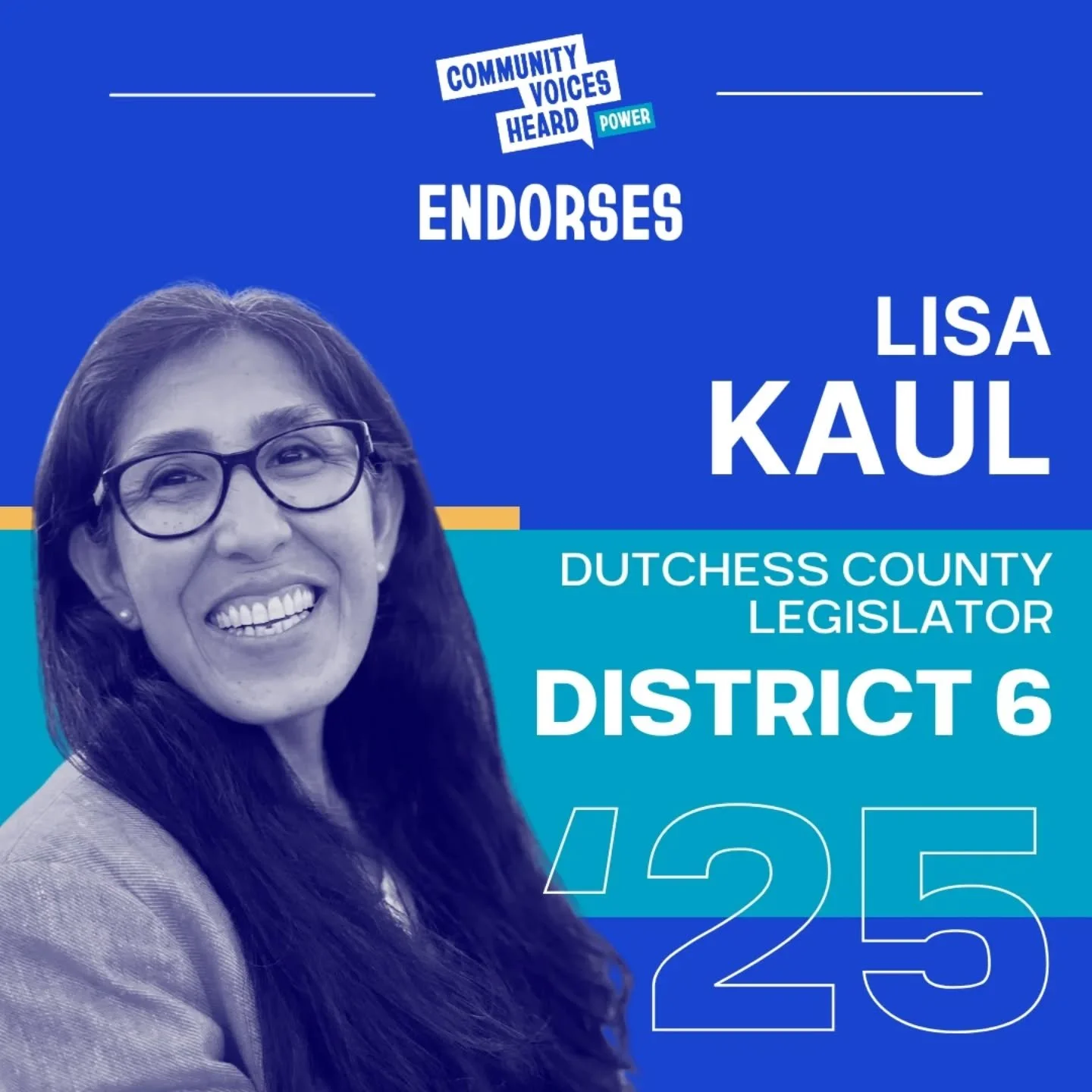 CVH Power members endorse @lisakaul4dutchess for Dutchess County Legislator!

&quot;I am deeply honored and humbled to receive the endorsement of CVH Power. I believe that housing is a fundamental right. It provides dignity, enables opportunity, and 