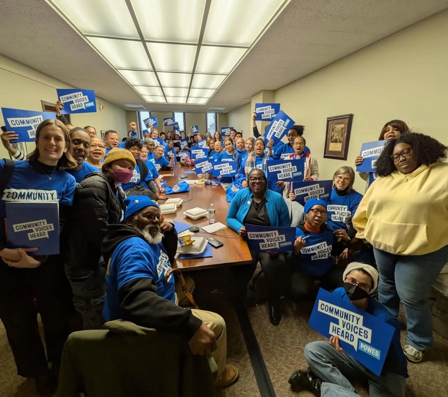 Today, CVH Power Members traveled to Albany to meet with their state representatives and demand we tax billionaires to fund public housing, health care, and more.

Members met with:&nbsp;
@nysenatorrivera
@jgarypretlow
@assemblywomandavila
@briankava