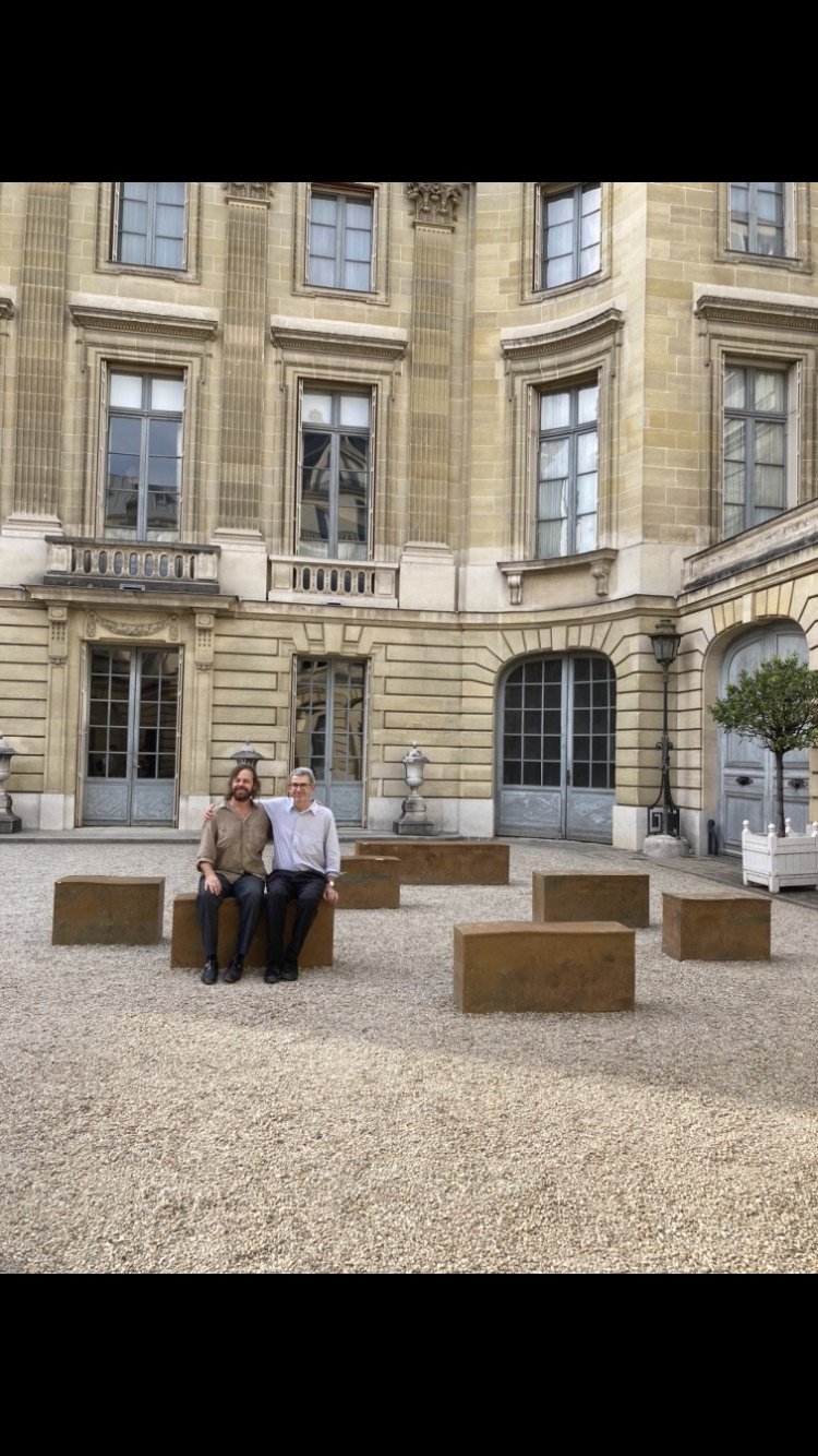 A series of Hornton stones benches shown in Paris called Petrichor .jpeg