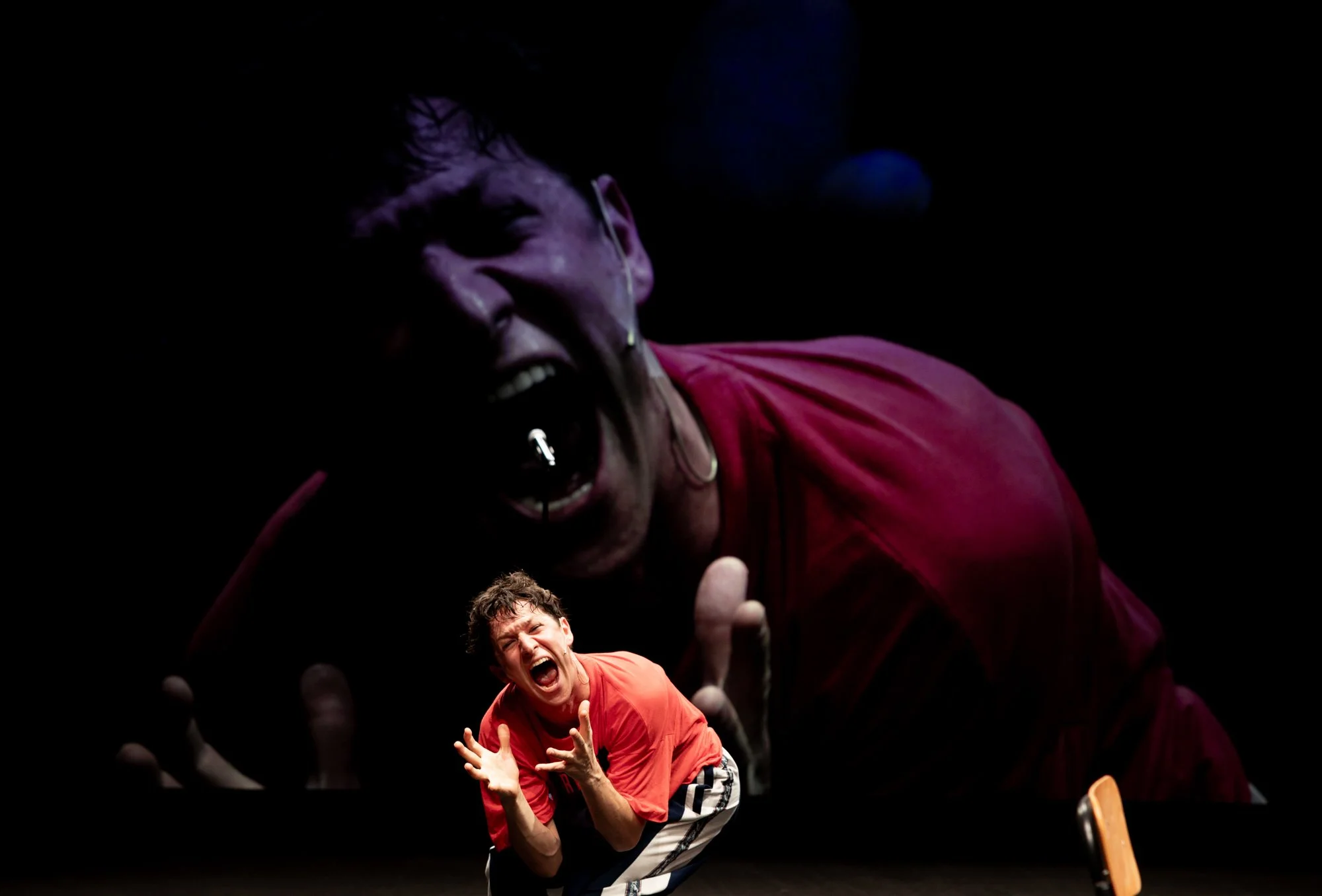Gabriele Graham Gasco in scena in Accademia Nazionale d'Arte Drammatica Silvio d'Amico