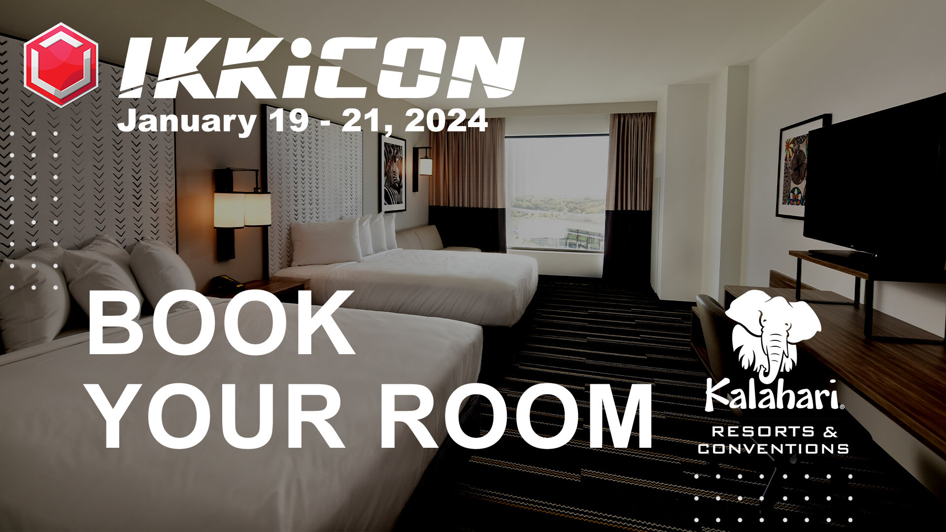 📣 Hotel Reservations ending soon! 🎉 Don't miss out on the incredibly discounted hotel rates before they vanish into thin air by the end of the year! 🏨✨ Time is running out, so act fast and make your reservations now to enjoy the full IKKiCON exper