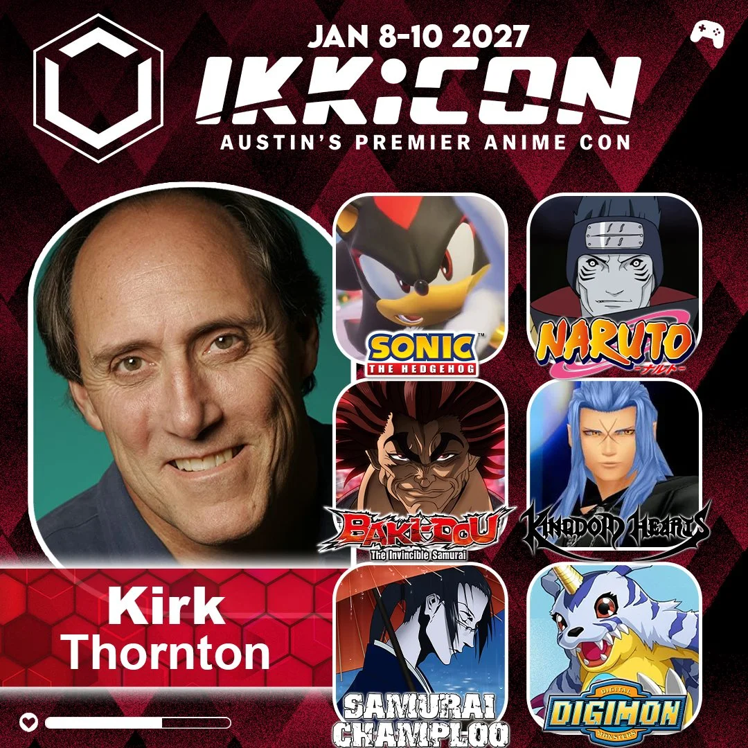 Kirk Thornton guest graphic IKKiCON 2027