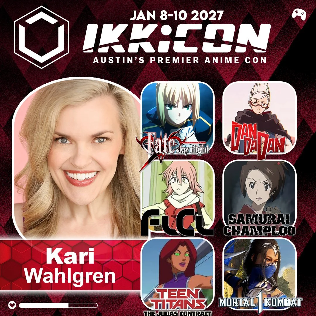 Kari Wahlgren guest graphic IKKiCON 2027