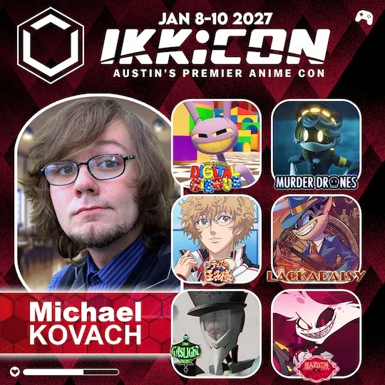 Michael Kovach IKKiCON guest graphic