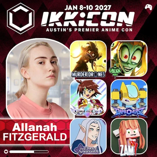 Allanah Fitzgerald IKKiCON 2027 Guest Block
