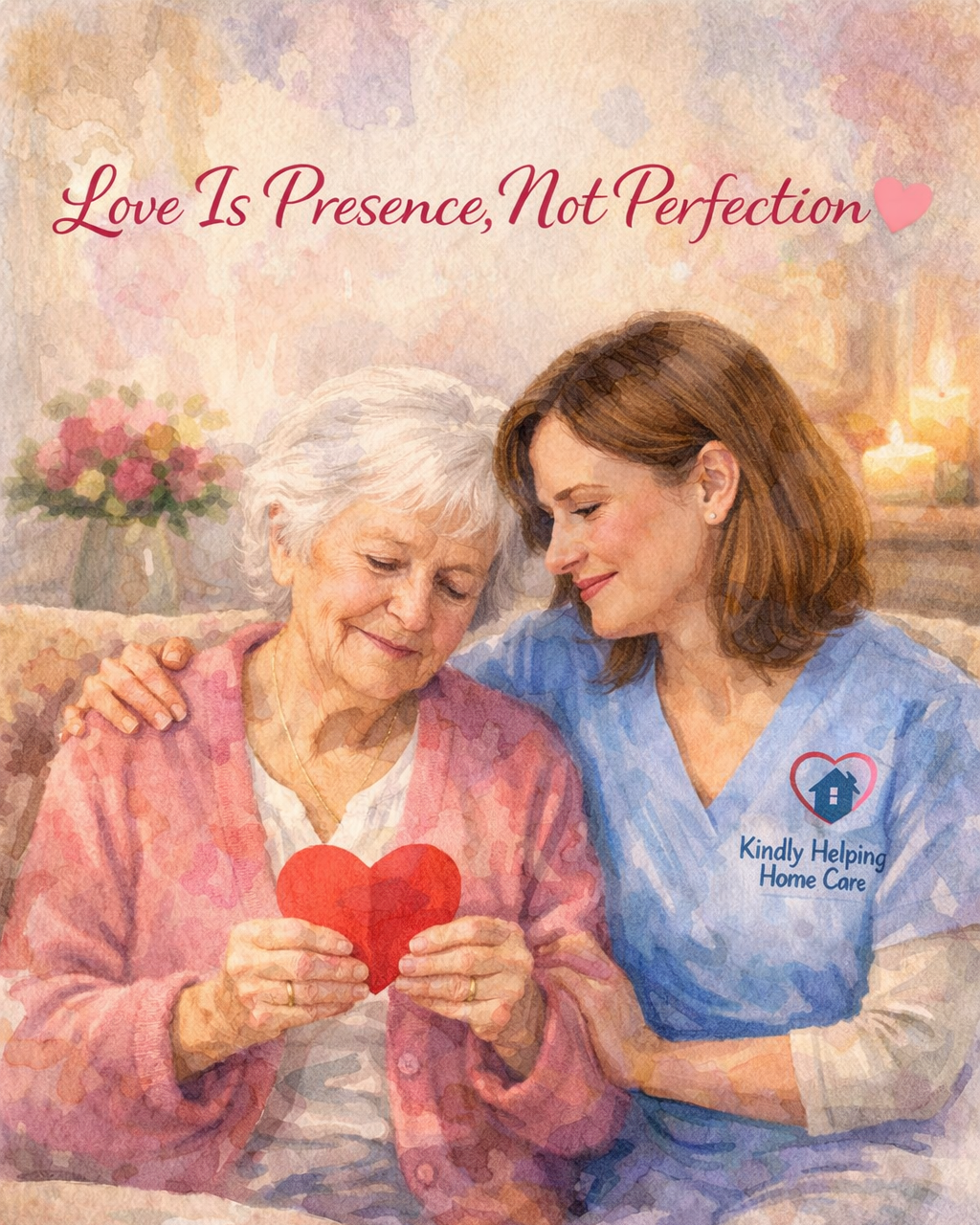 💞 Love Is Presence, Not Perfection