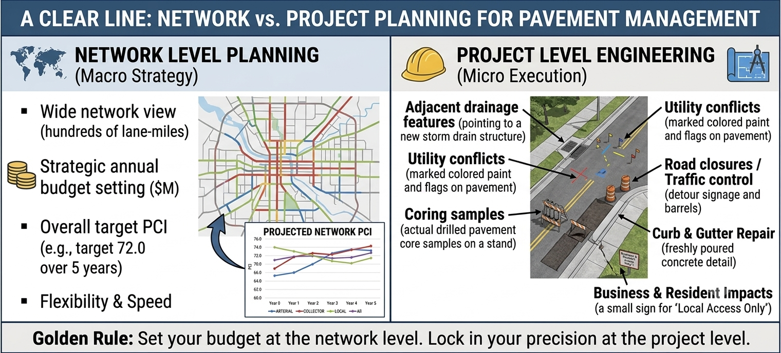 How to Stop Over-Engineering Your Multi-Year Pavement Plan