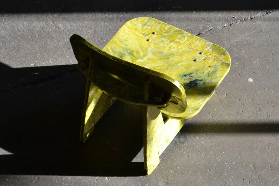 Un mobilier en HDPE recyclé 