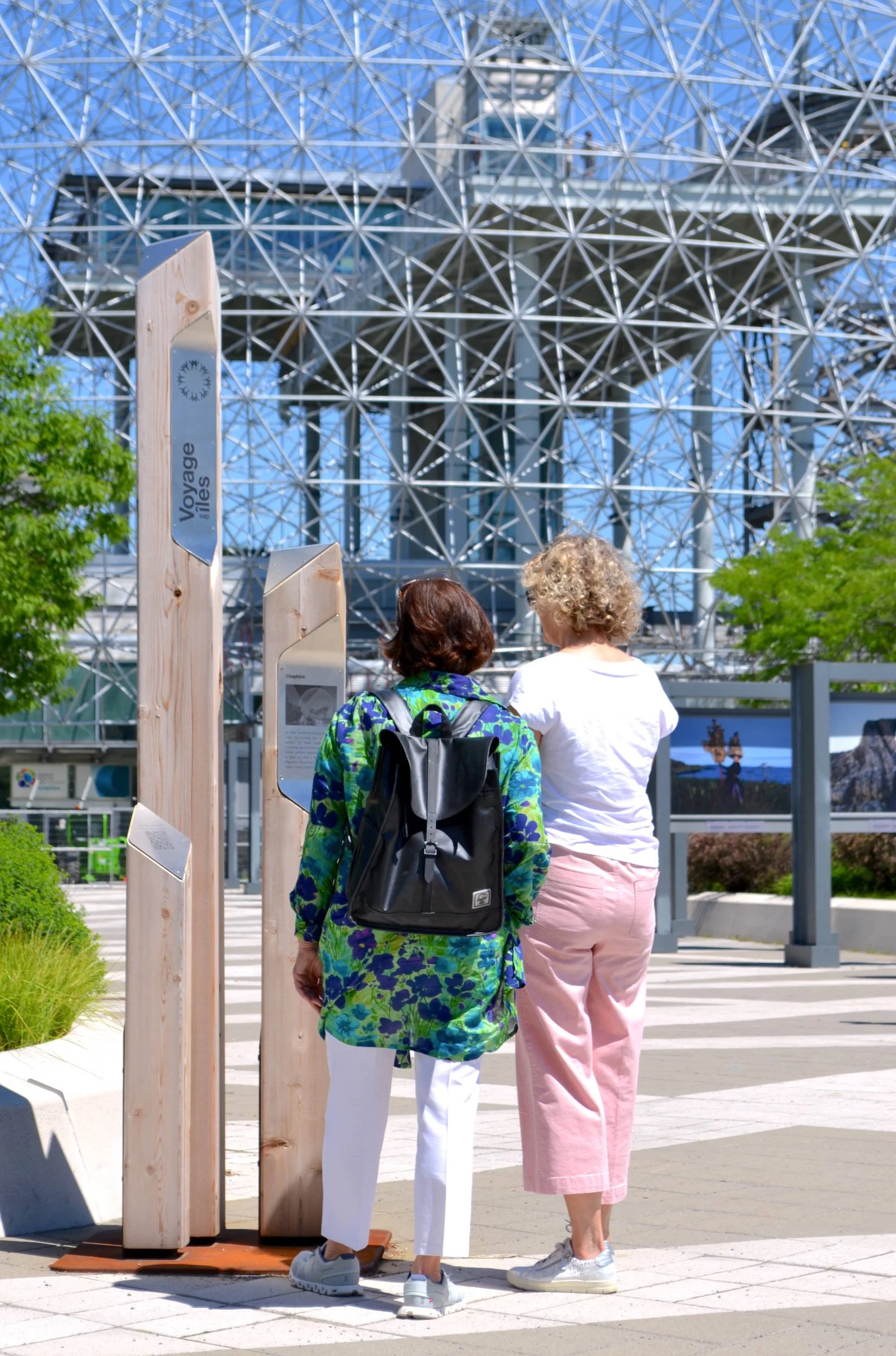 Nouvelles stations d'interprétation du parc Jean-Drapeau