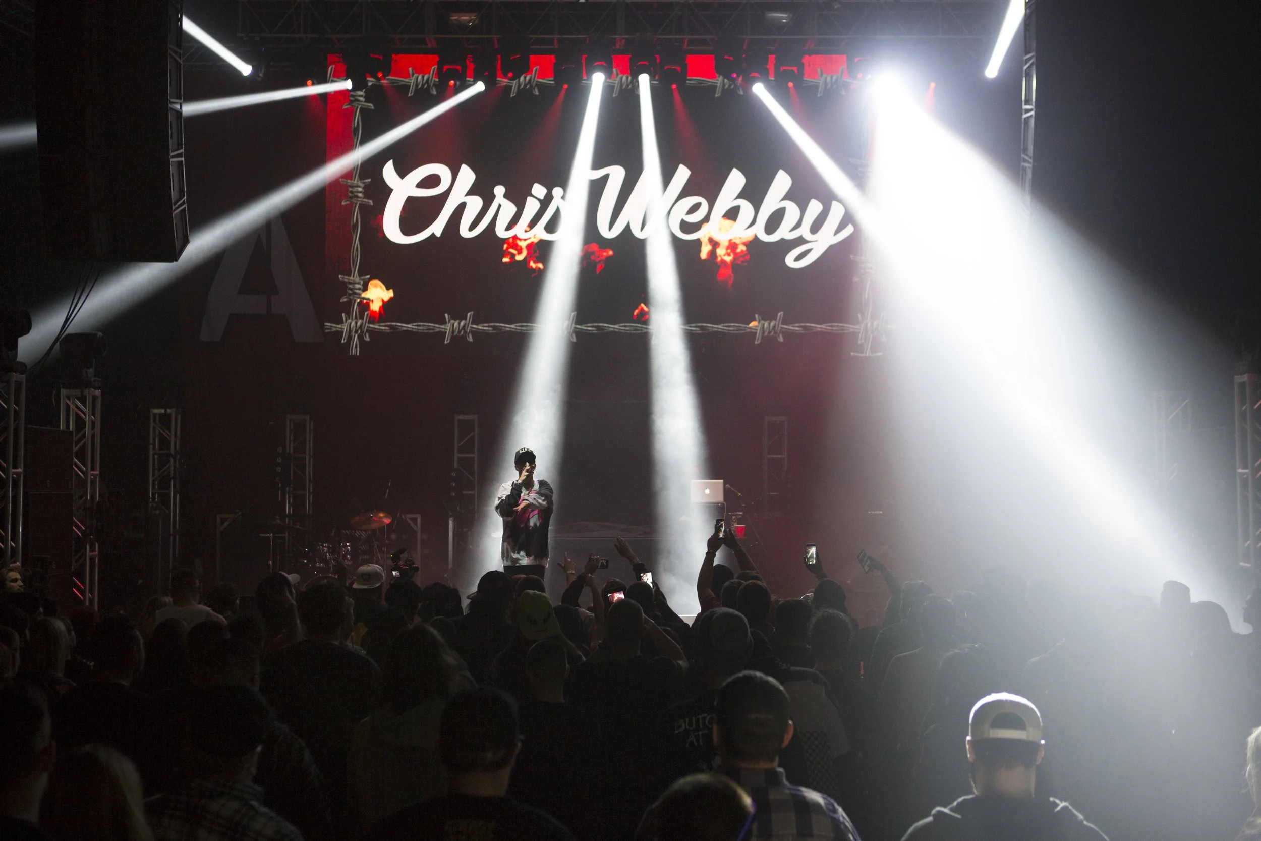Chris Webby performs at the Palladium in Worcester, MA on November 10, 2018. Photo captured by Matt Wright.jpg