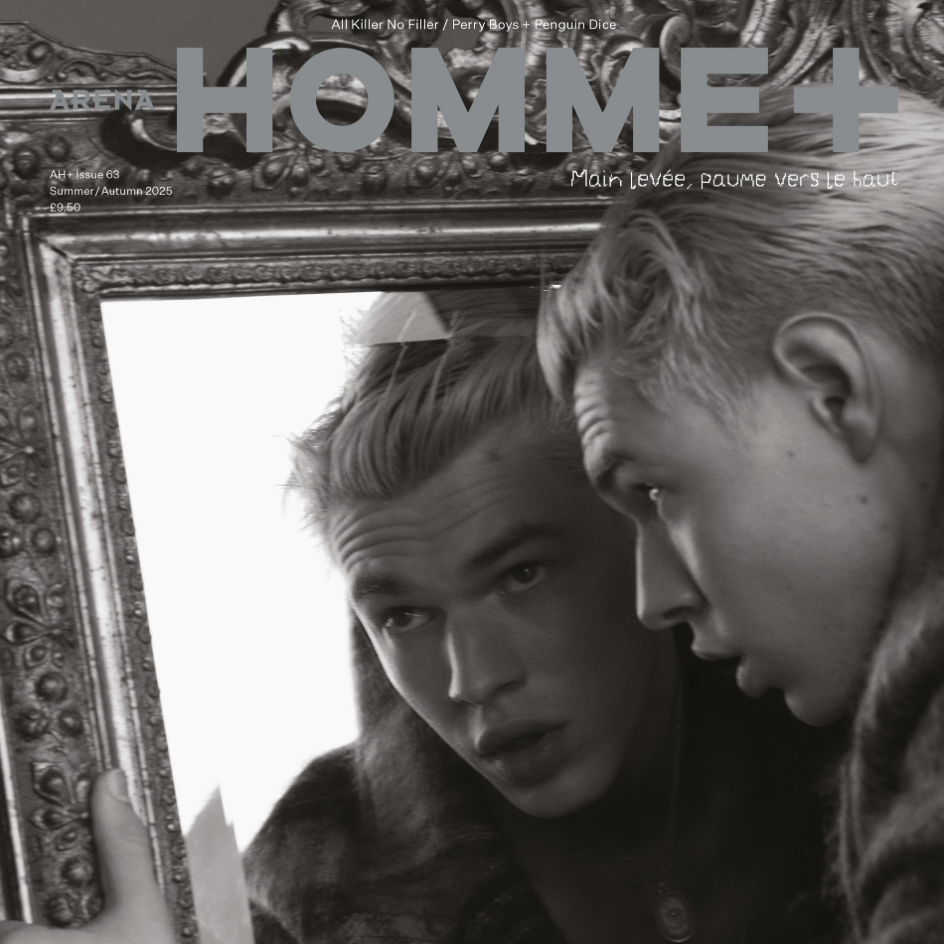 Arena HOMME + Issue 63— assisting Claudia Sinclair
