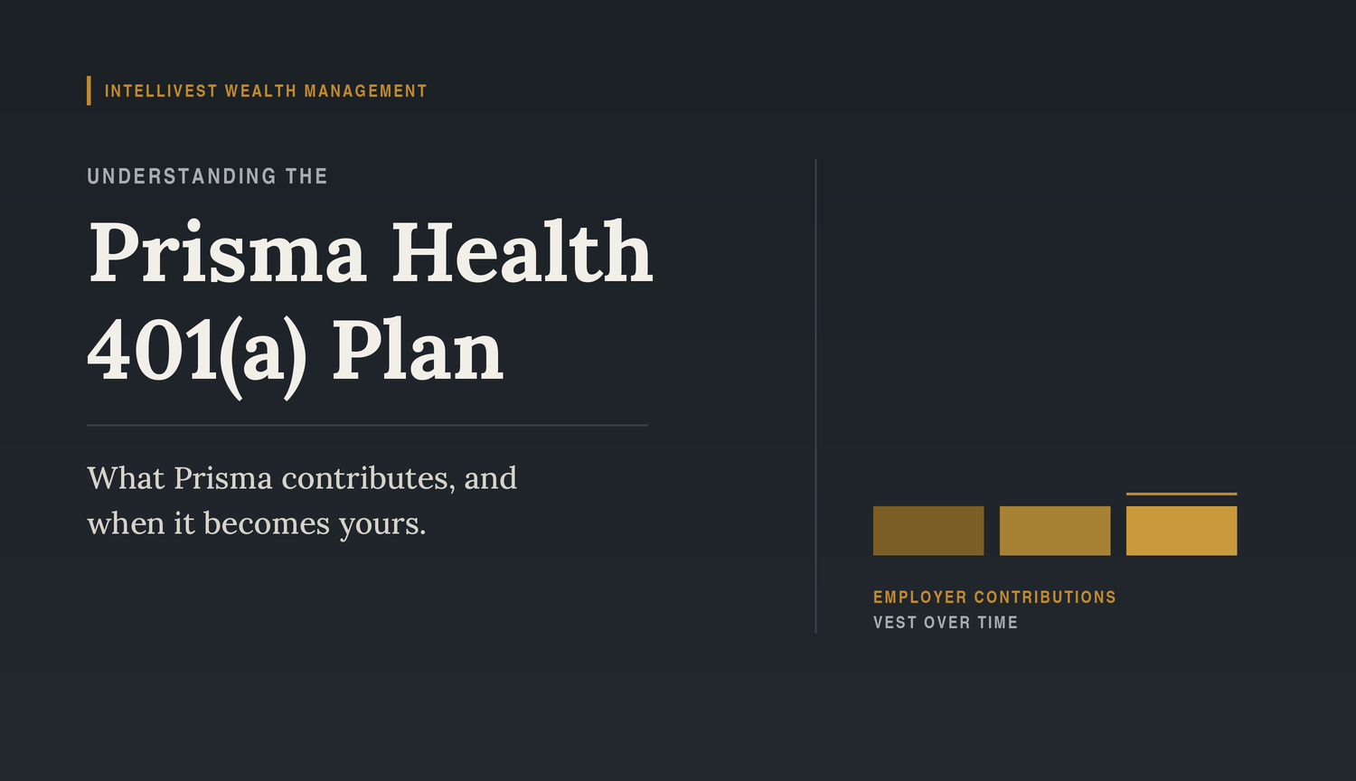 Understanding the Prisma Health 401(a) Plan