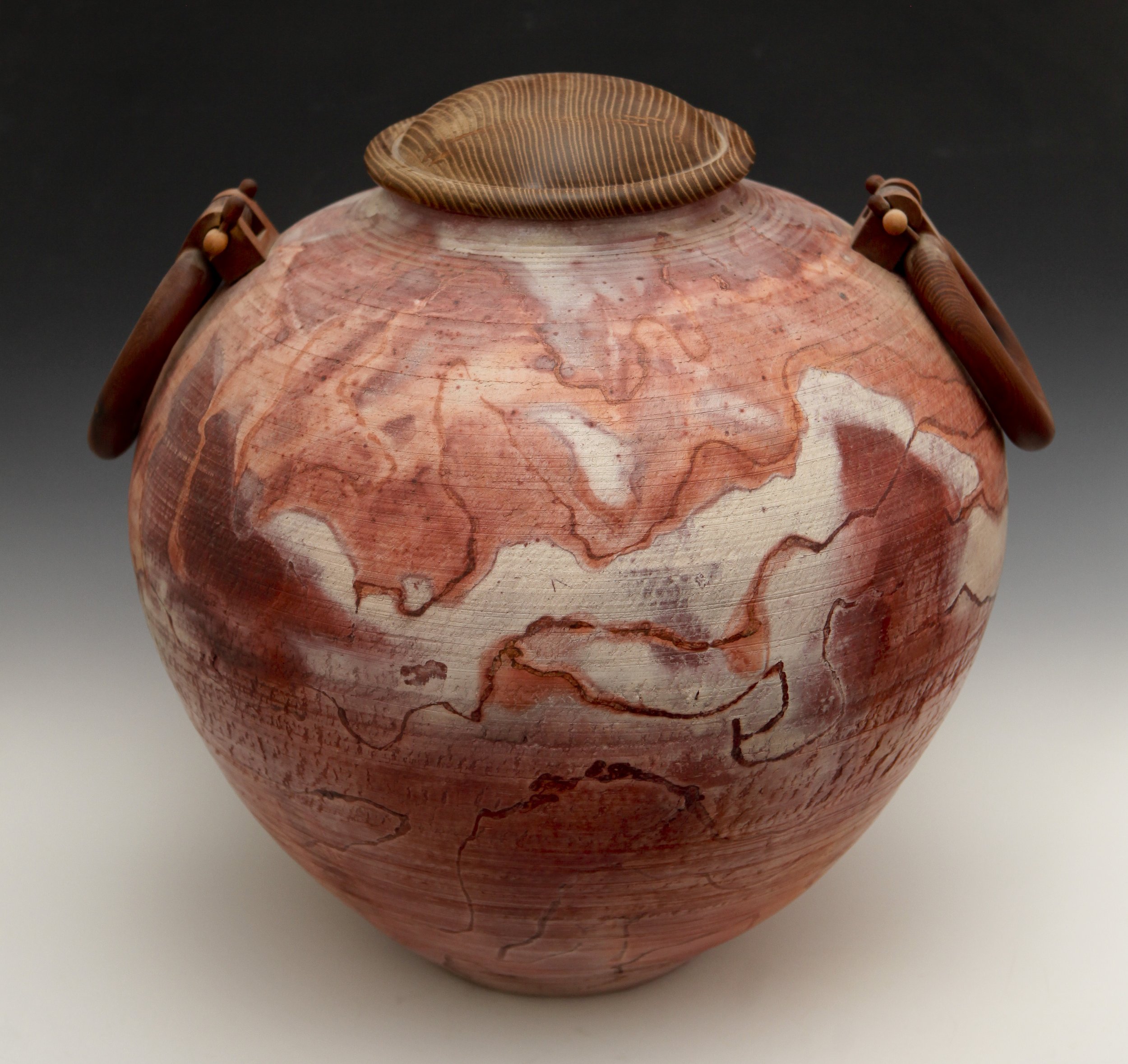 Kevin Russell - Saggar Fired Vase