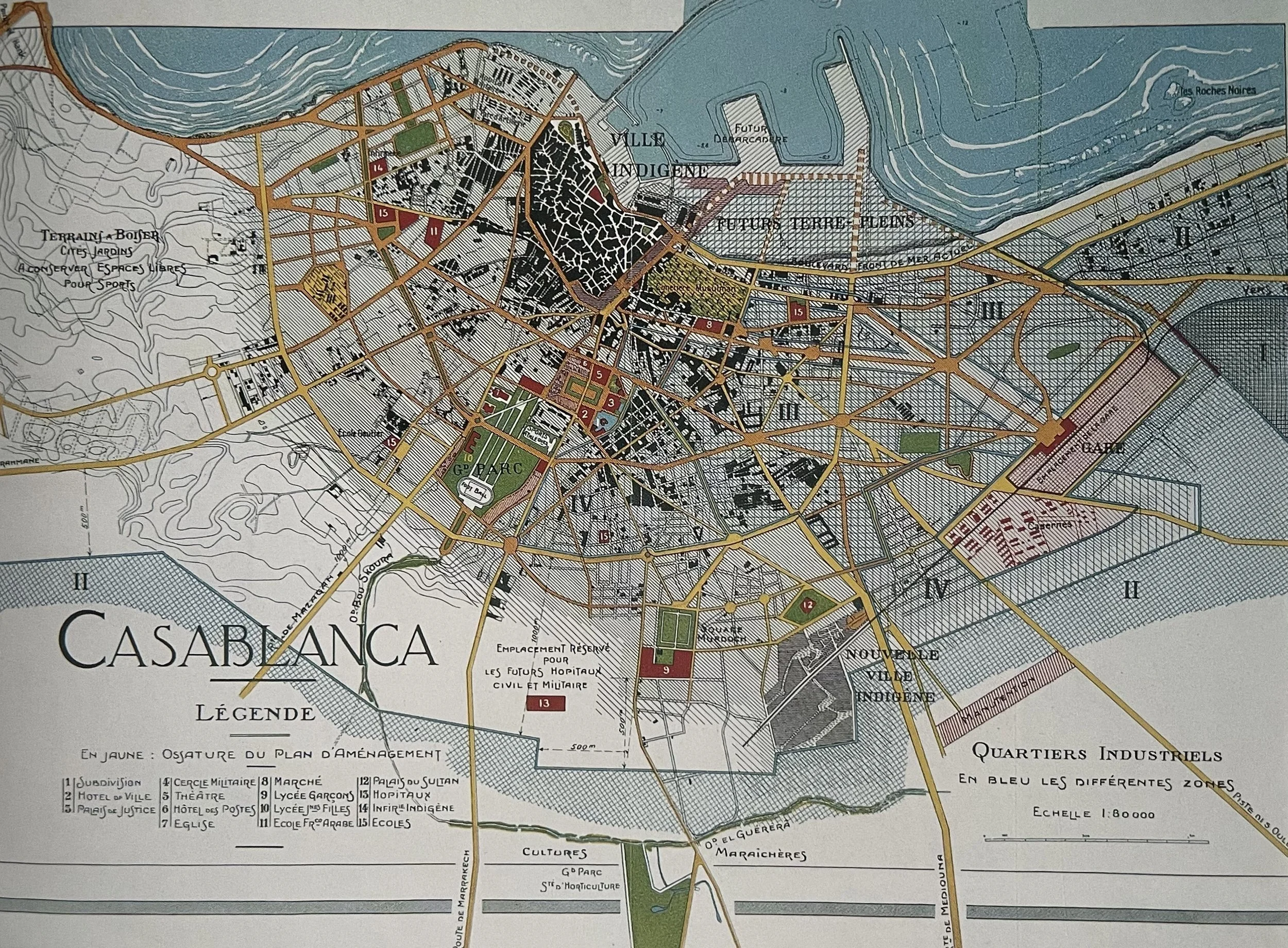 Prost's Plan for Casablanca via Wikipedia 