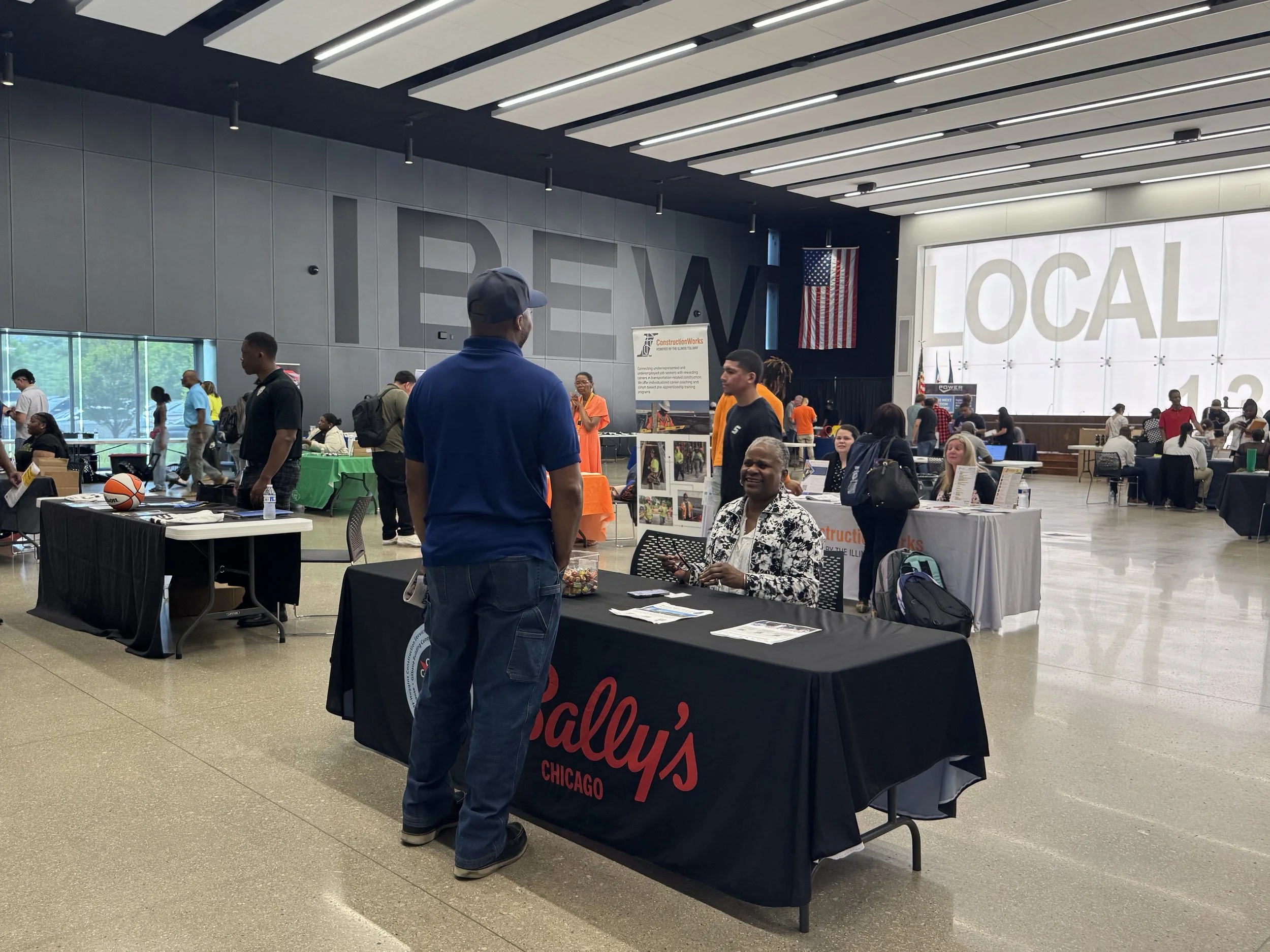 CCBC presents at the City of Chicago Construction Summit. 