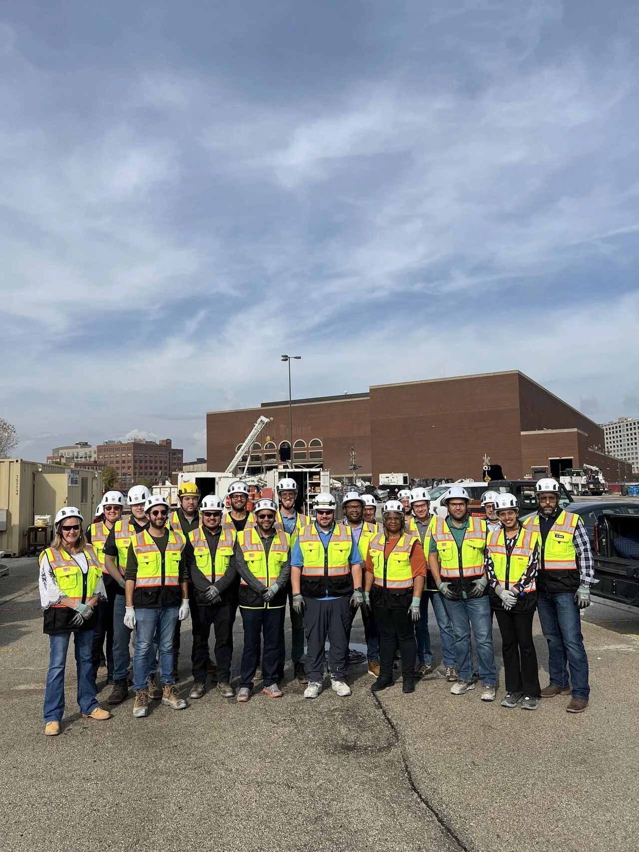 Subcontractors take the Culture of CARE pledge. 