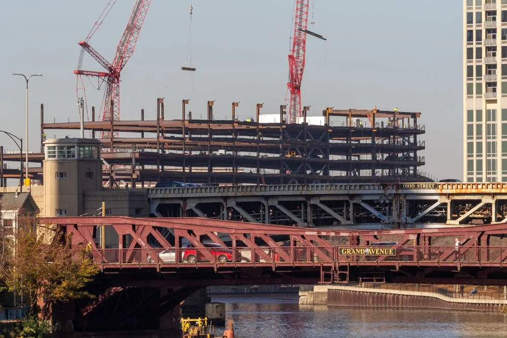 Chicago YIMBY: November 2025 Construction Progress On Bally’s Chicago Casino