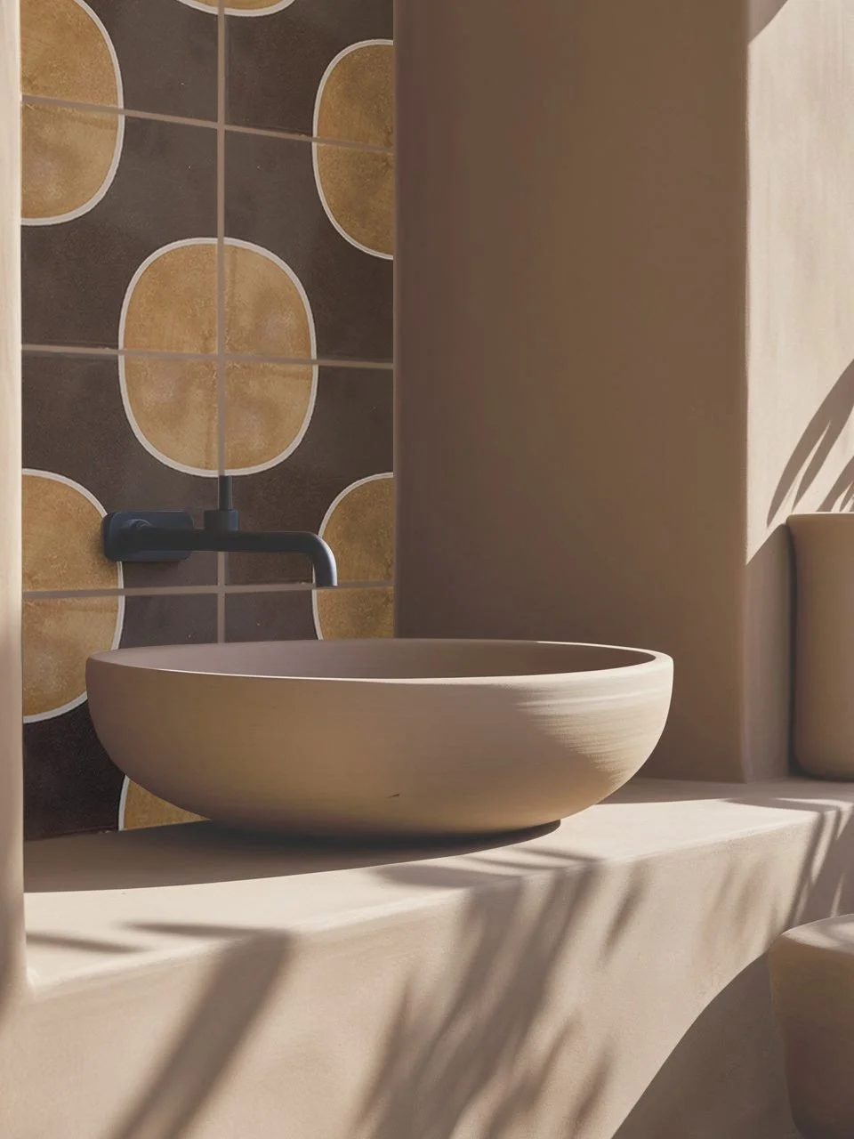 Case Study of tiled bathroom with Gion Tiles