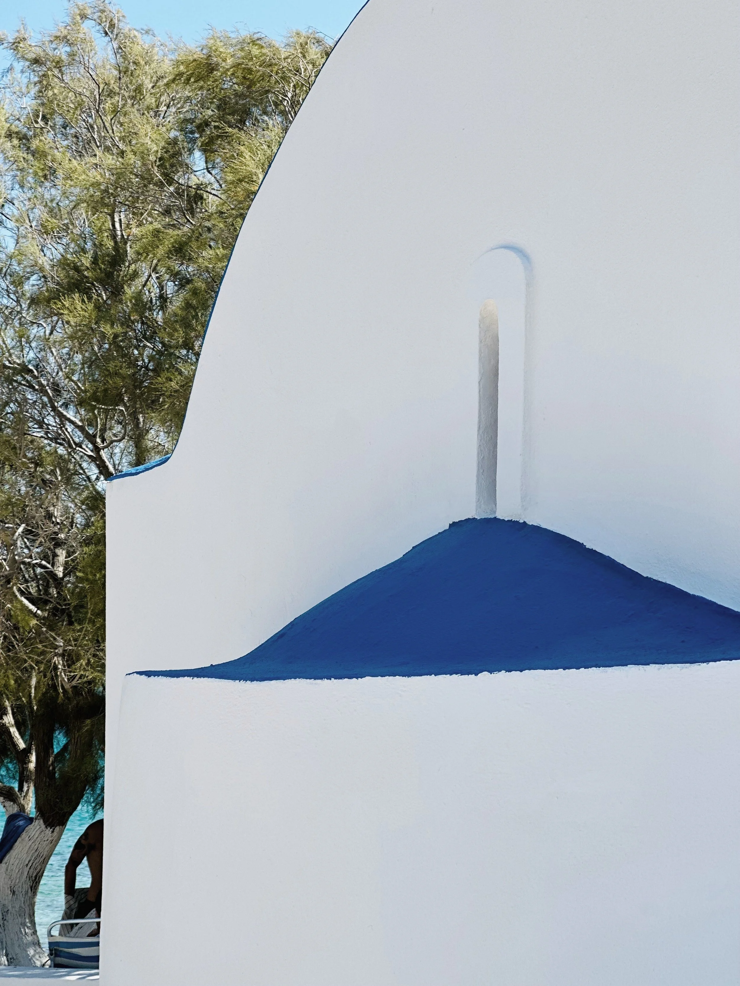 detail of chapel on island of Antiparos