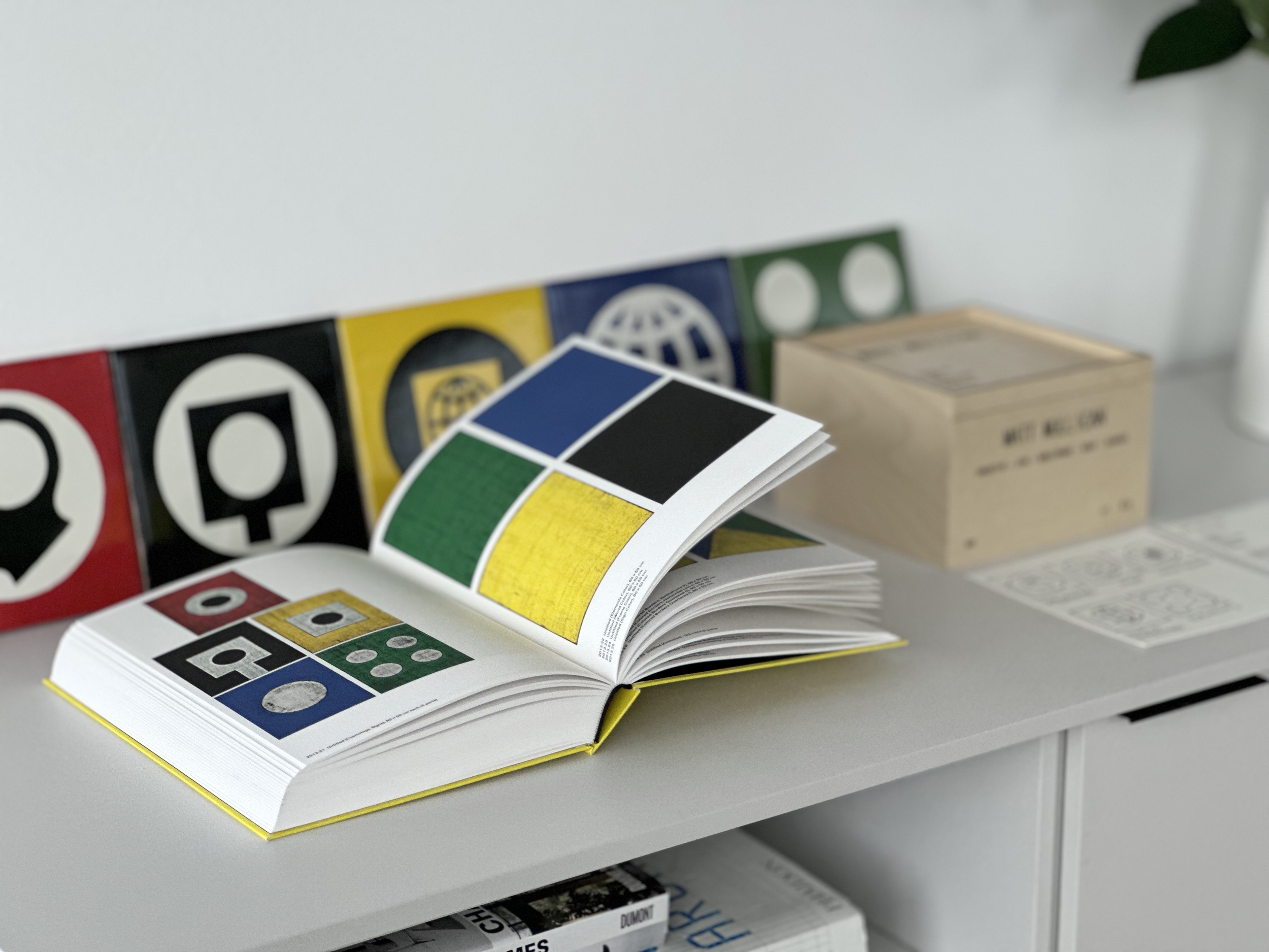 image of tile edition and catalogue of Matt mullican