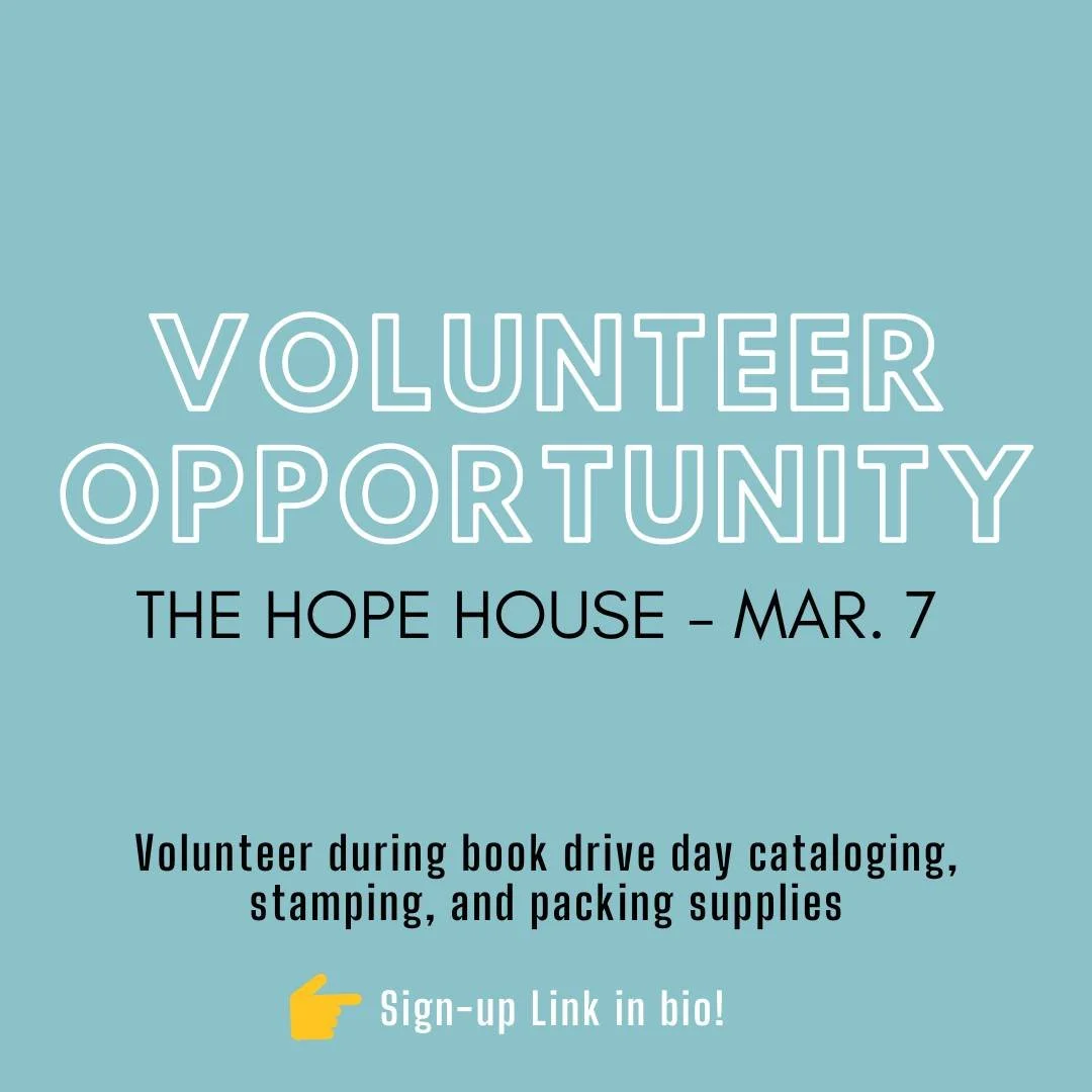 Volunteer Opportunity!  Come help us categorize, stamp, process and pack our donated books to ship to Ghana.  All of the books will fill a brand new school library this summer!! Volunteer event: Saturday, March 7th, 10am-1pm.  Good for the whole fami