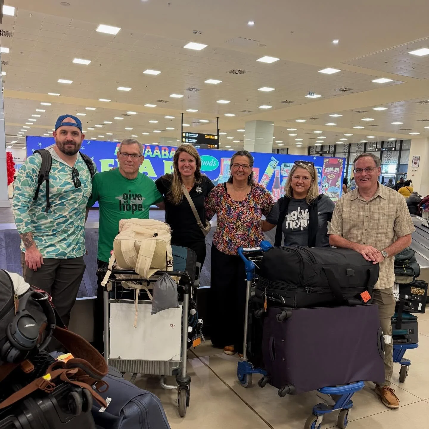 After a long travel day, our March Ghana team arrived in Accra.  Stay tuned to follow their journey this week as they serve with our partners at Sowers Academy building the much anticipated school library and cafeteria.  Thanks so much for your suppo