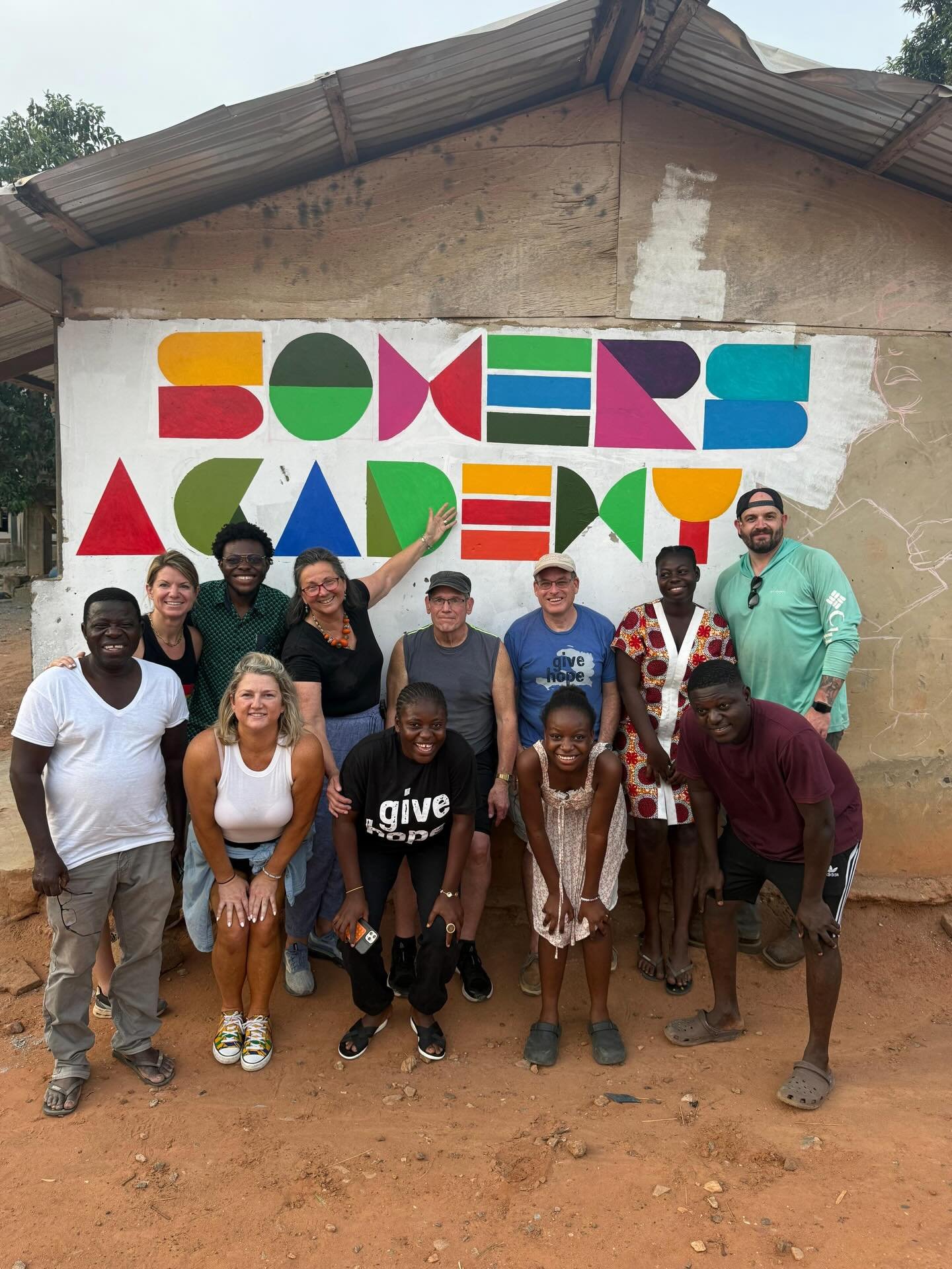 Our team spent the morning in fellowship at @agapehouseghana. What a powerful message to start their week: #destinypassiton #purposedriven #faithinaction

Ended the day prepping for an amazing week at Sowers Academy ❤️ 

#givehopeglobal #ghana