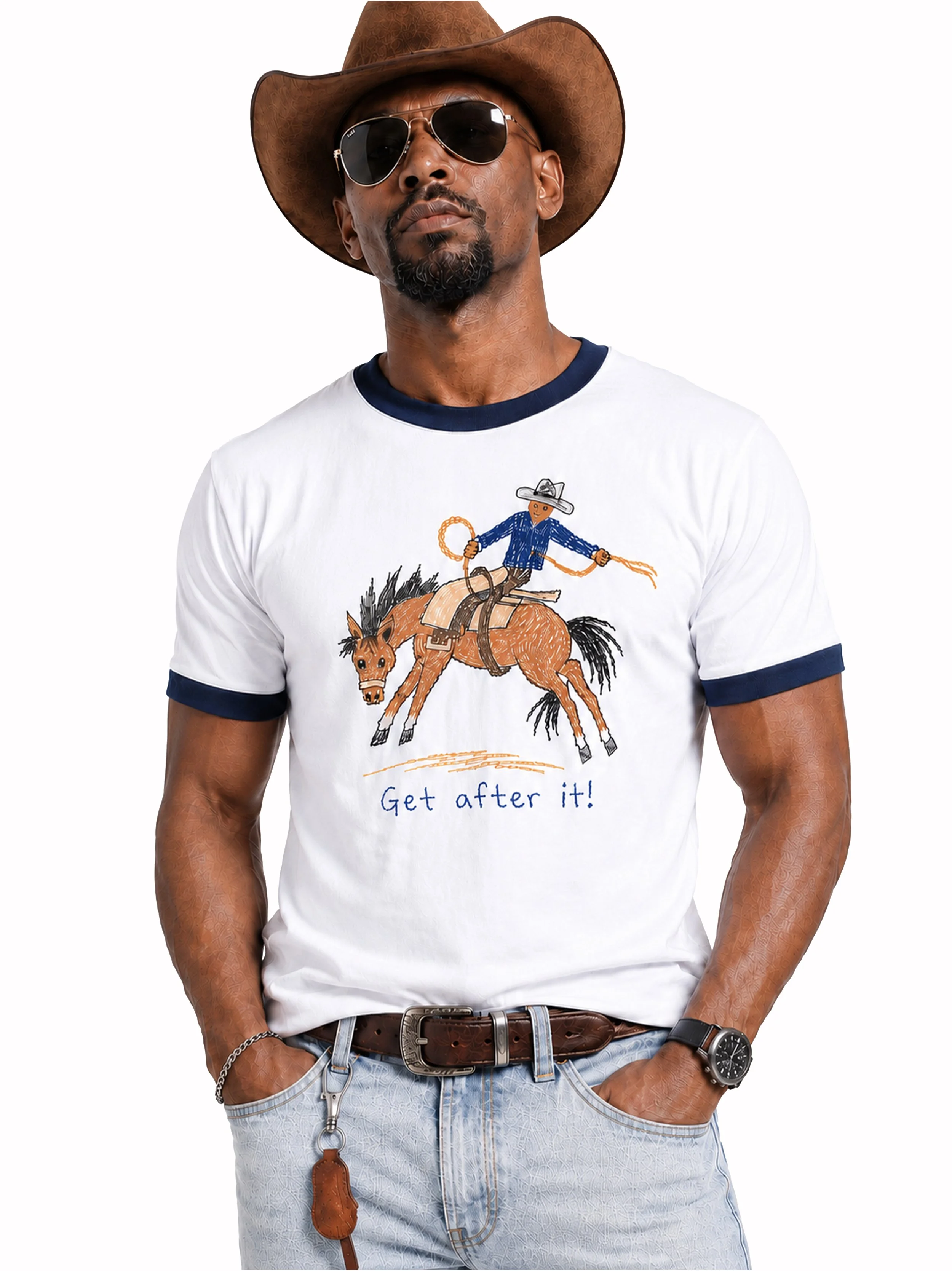 The "Get After It" Rodeo Ringer