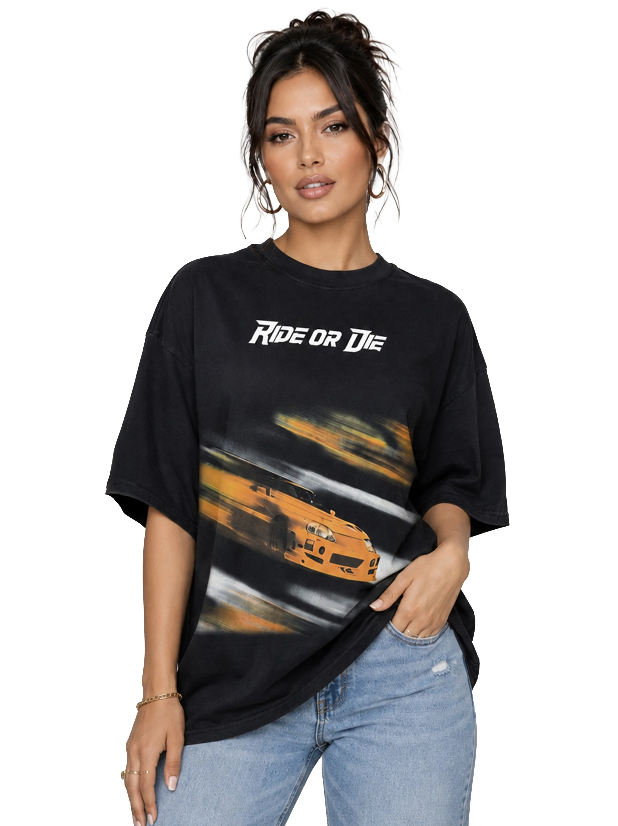 Ride or Die Fast and Furious Washed Tee